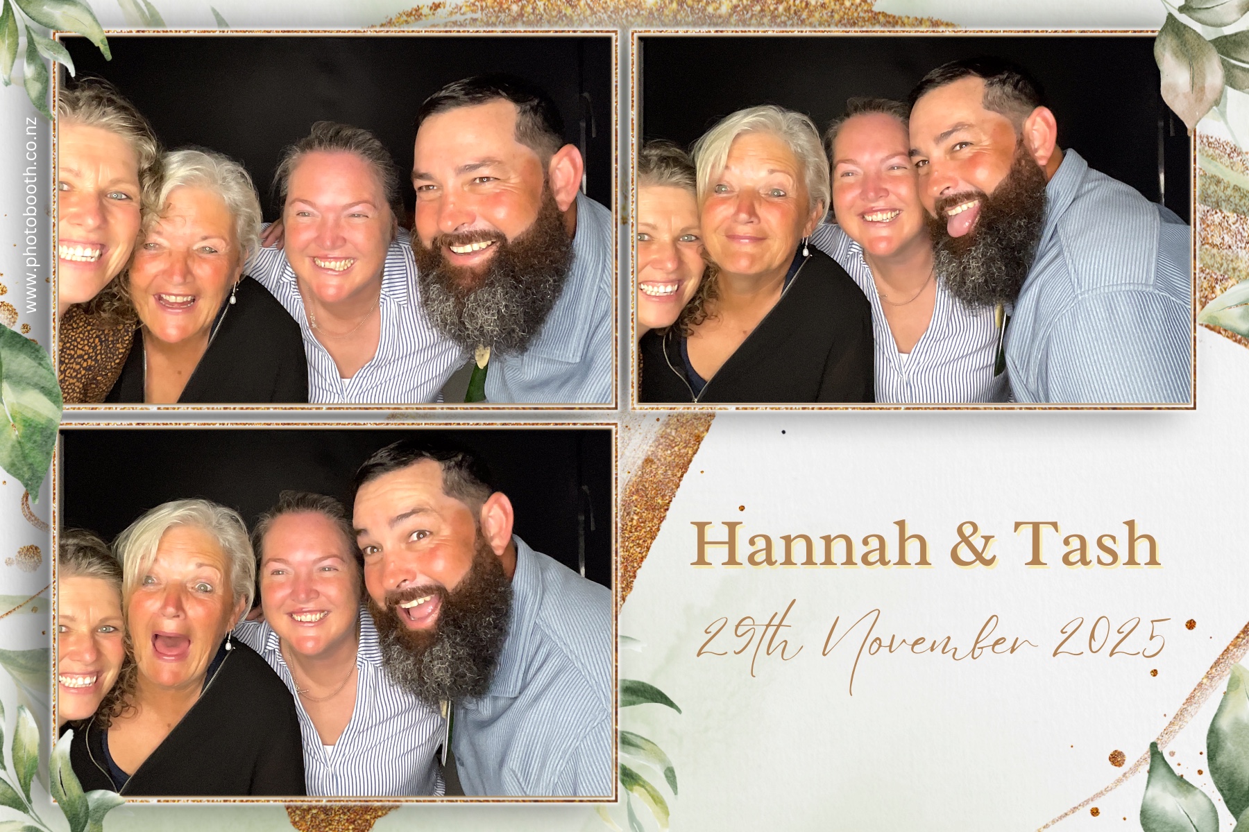 Hannah and Tash's Wedding Party | View more photos from the event at gallery.photobooth.co.nz/u/SelfieCentral/Hannah-and-Tashs-Wedding-Party