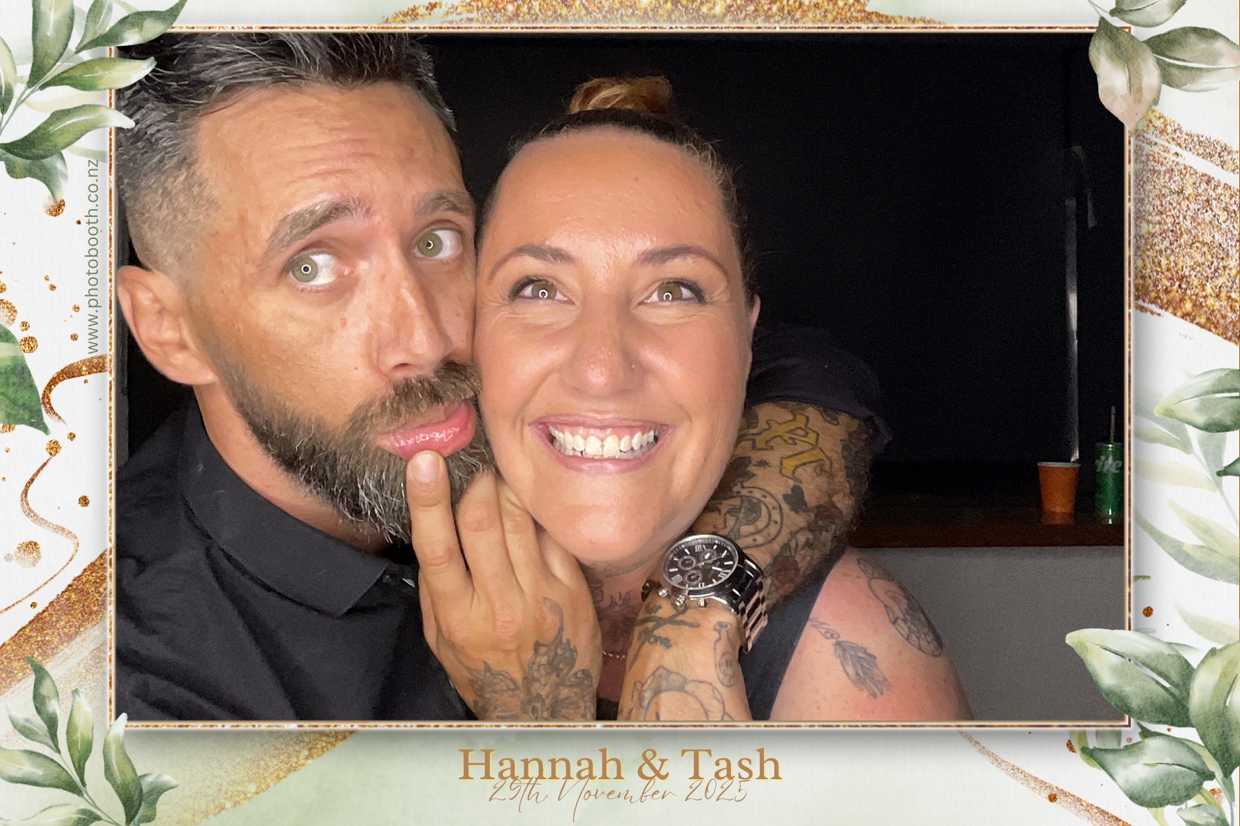 Hannah and Tash's Wedding Party | View more photos from the event at gallery.photobooth.co.nz/u/SelfieCentral/Hannah-and-Tashs-Wedding-Party