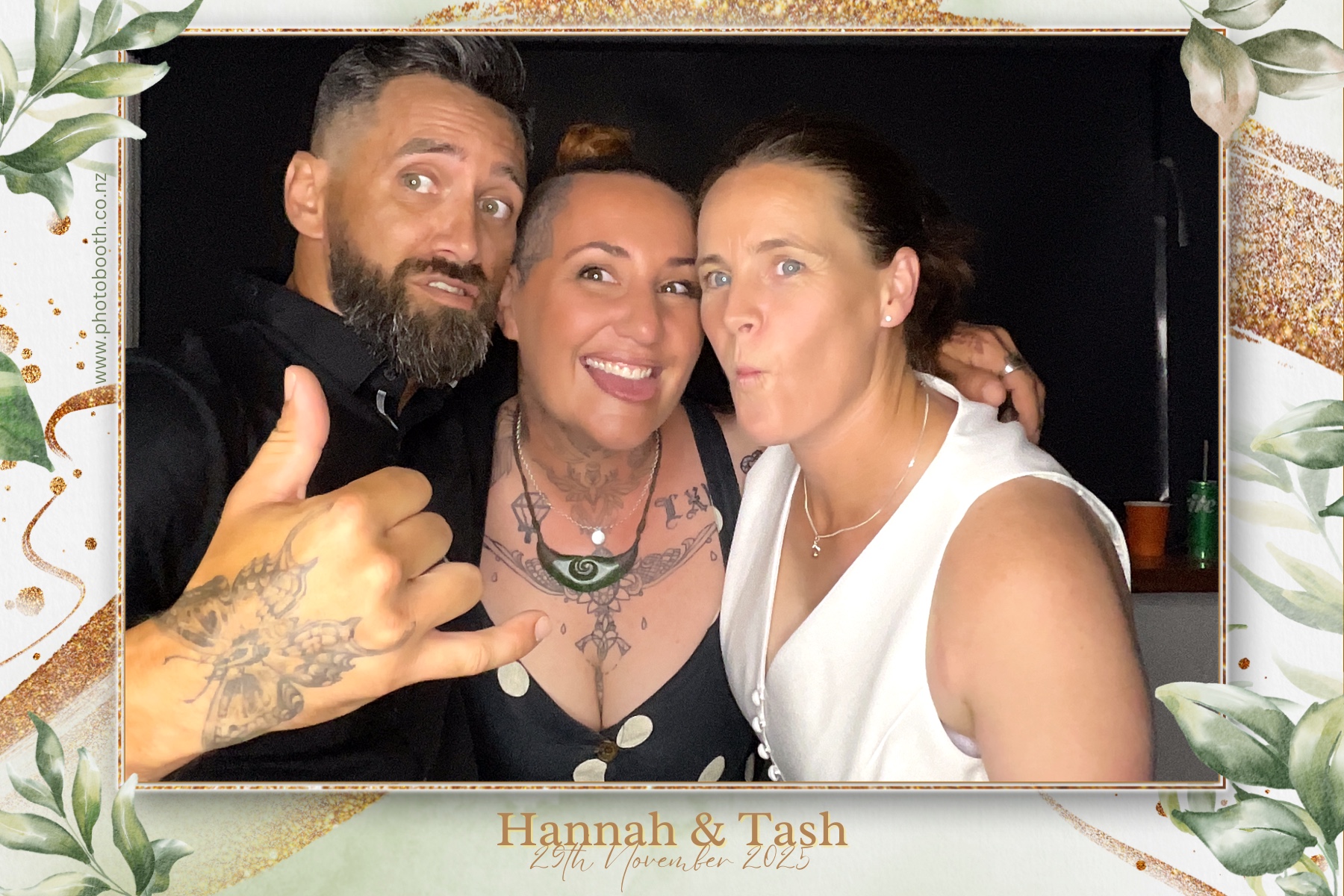 Hannah and Tash's Wedding Party | View more photos from the event at gallery.photobooth.co.nz/u/SelfieCentral/Hannah-and-Tashs-Wedding-Party