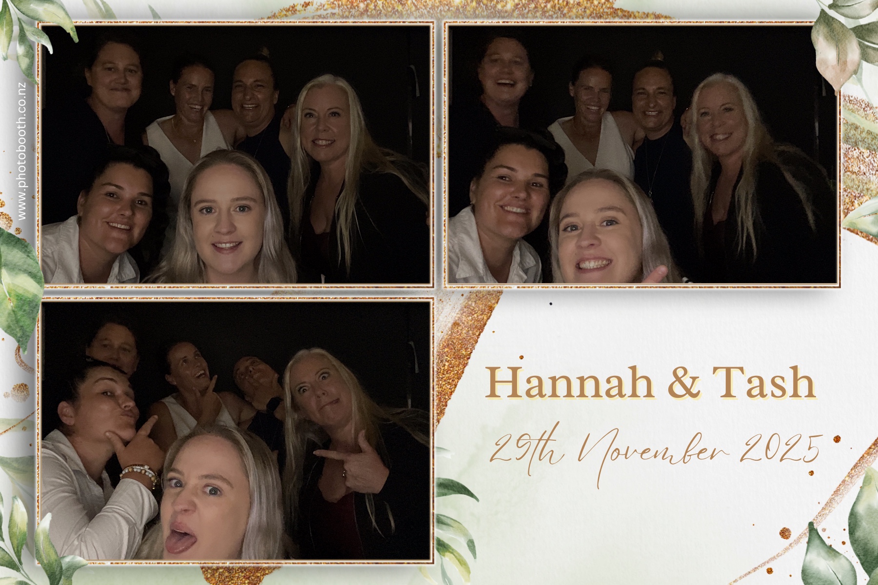 Hannah and Tash's Wedding Party | View more photos from the event at gallery.photobooth.co.nz/u/SelfieCentral/Hannah-and-Tashs-Wedding-Party