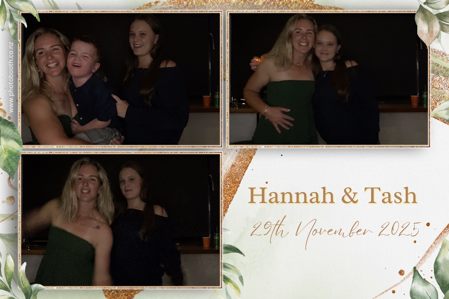 Hannah and Tash's Wedding Party | View more photos from the event at gallery.photobooth.co.nz/u/SelfieCentral/Hannah-and-Tashs-Wedding-Party