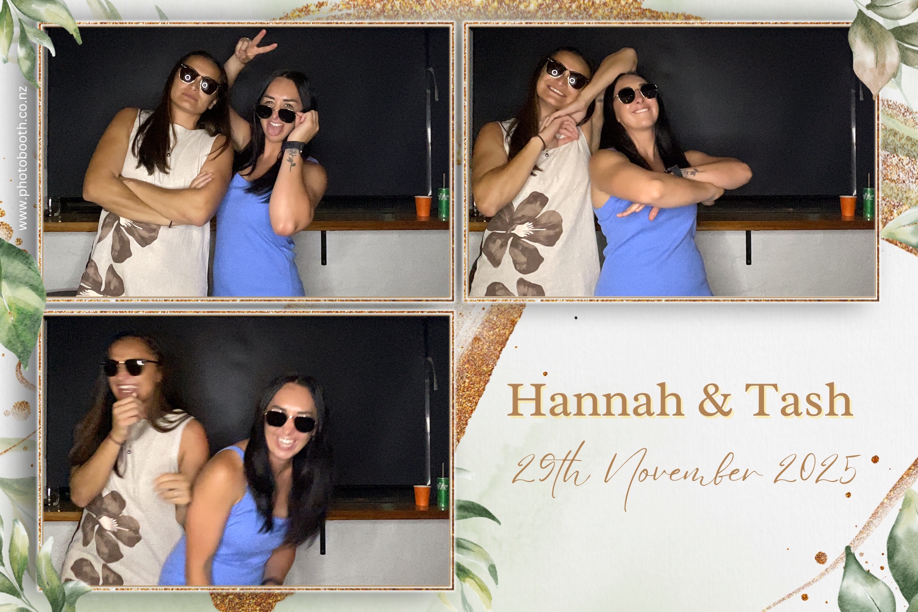 Hannah and Tash's Wedding Party | View more photos from the event at gallery.photobooth.co.nz/u/SelfieCentral/Hannah-and-Tashs-Wedding-Party