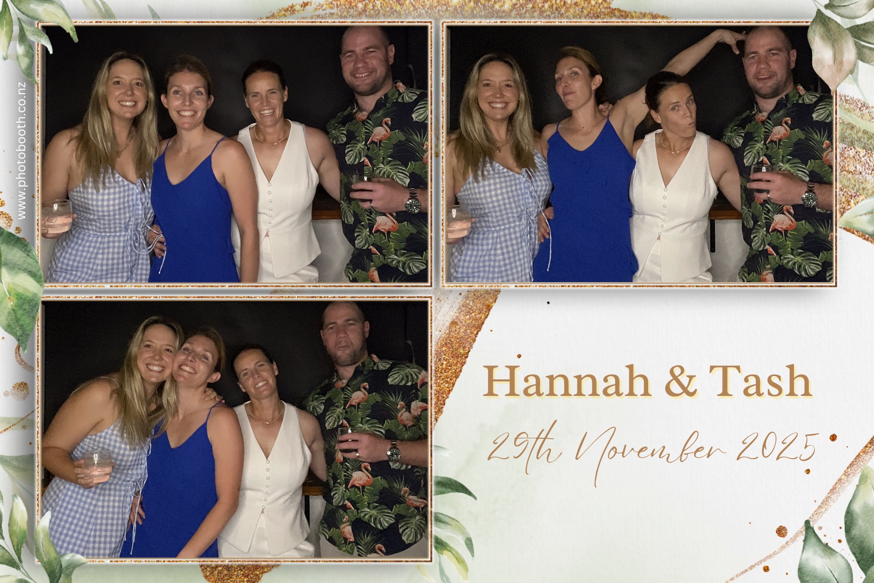 Hannah and Tash's Wedding Party | View more photos from the event at gallery.photobooth.co.nz/u/SelfieCentral/Hannah-and-Tashs-Wedding-Party