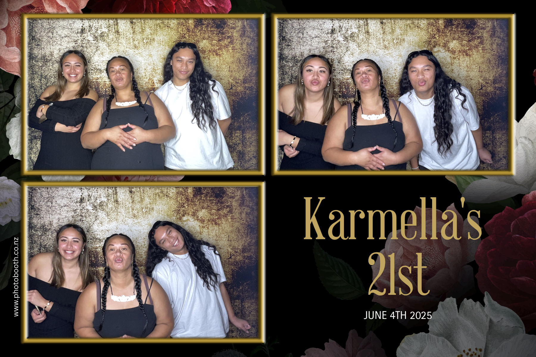 Karmella's 21st | View more photos from the event at gallery.photobooth.co.nz/u/SelfieCentral/Karmellas-21st