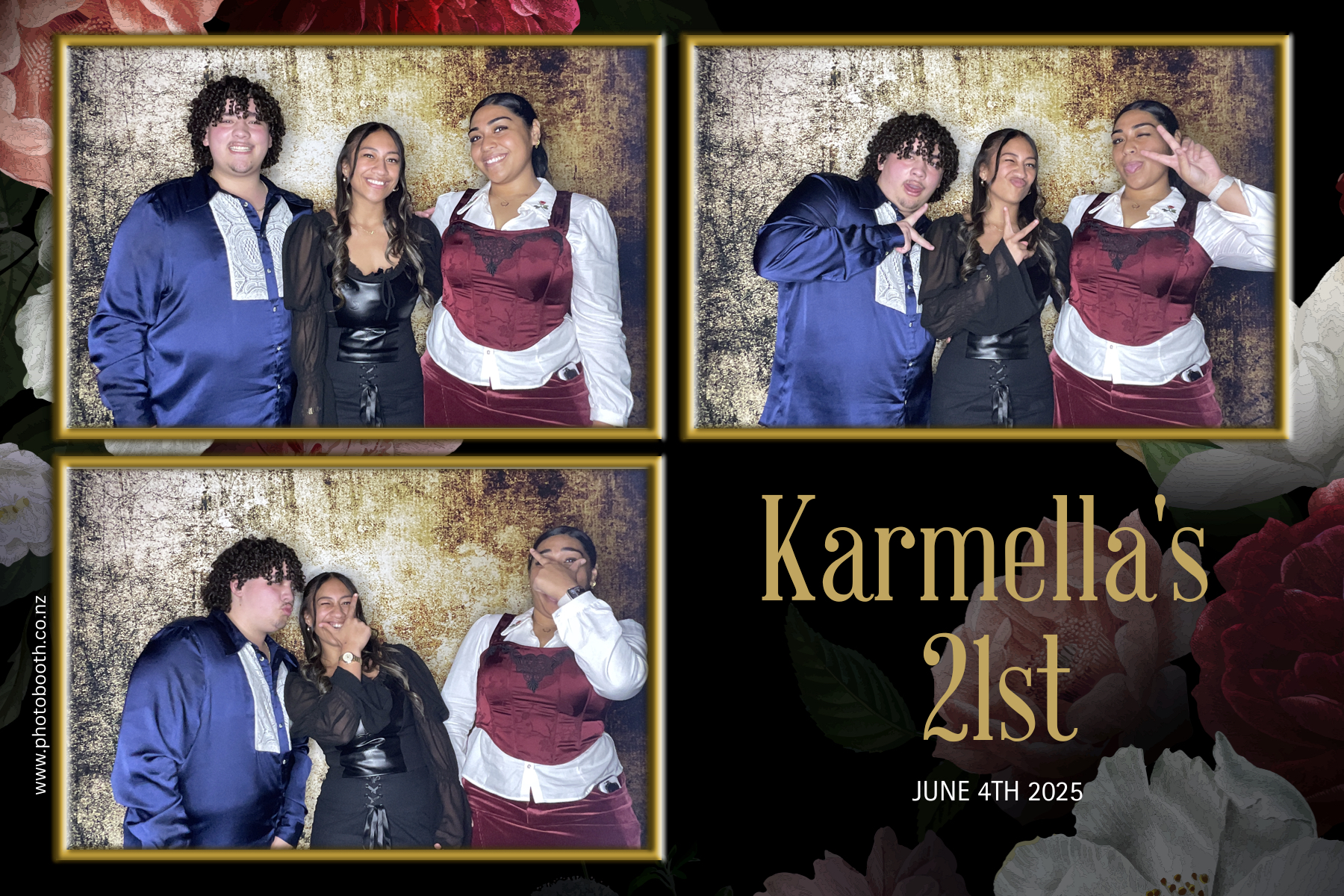 Karmella's 21st | View more photos from the event at gallery.photobooth.co.nz/u/SelfieCentral/Karmellas-21st