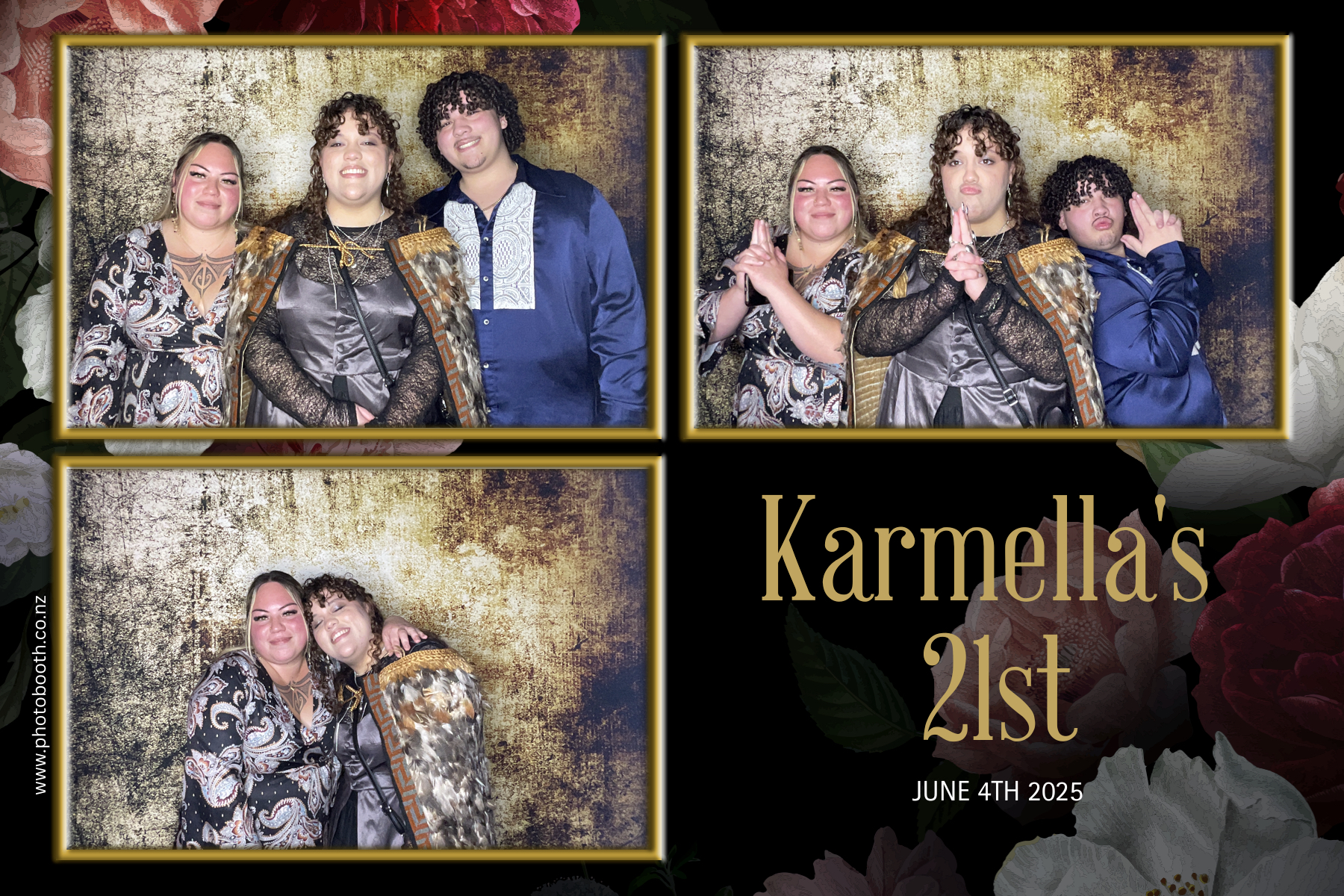 Karmella's 21st | View more photos from the event at gallery.photobooth.co.nz/u/SelfieCentral/Karmellas-21st