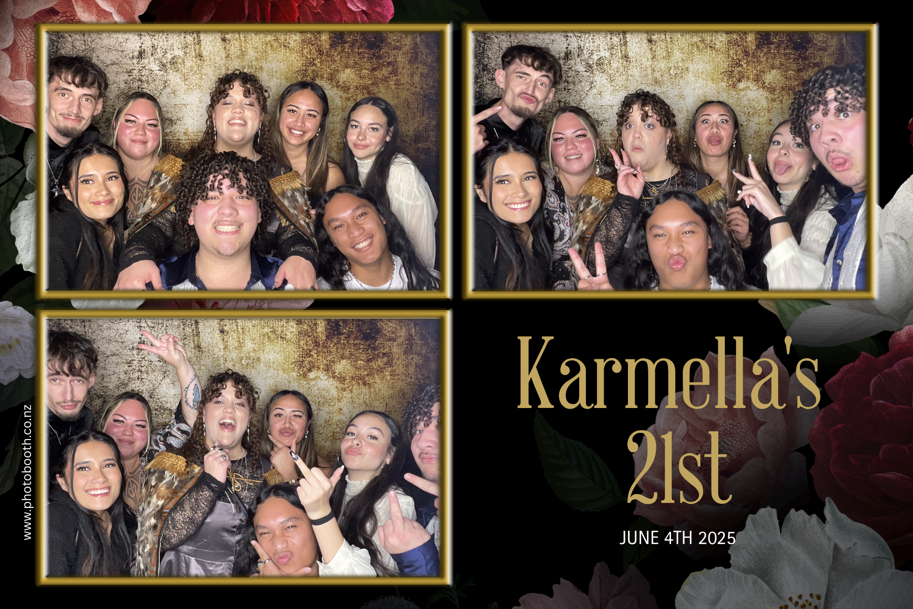 Karmella's 21st | View more photos from the event at gallery.photobooth.co.nz/u/SelfieCentral/Karmellas-21st