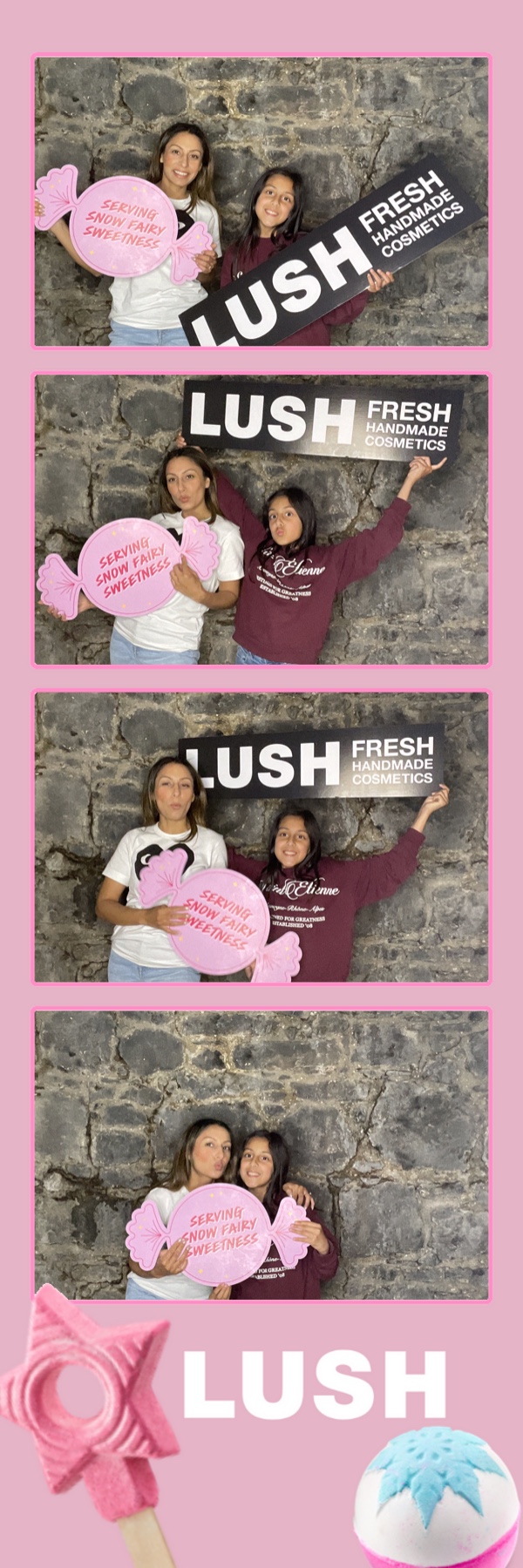 Lush Christmas PR Event | View more photos from the event at gallery.photobooth.co.nz/u/SelfieCentral/Lush-Christmas-PR-Event