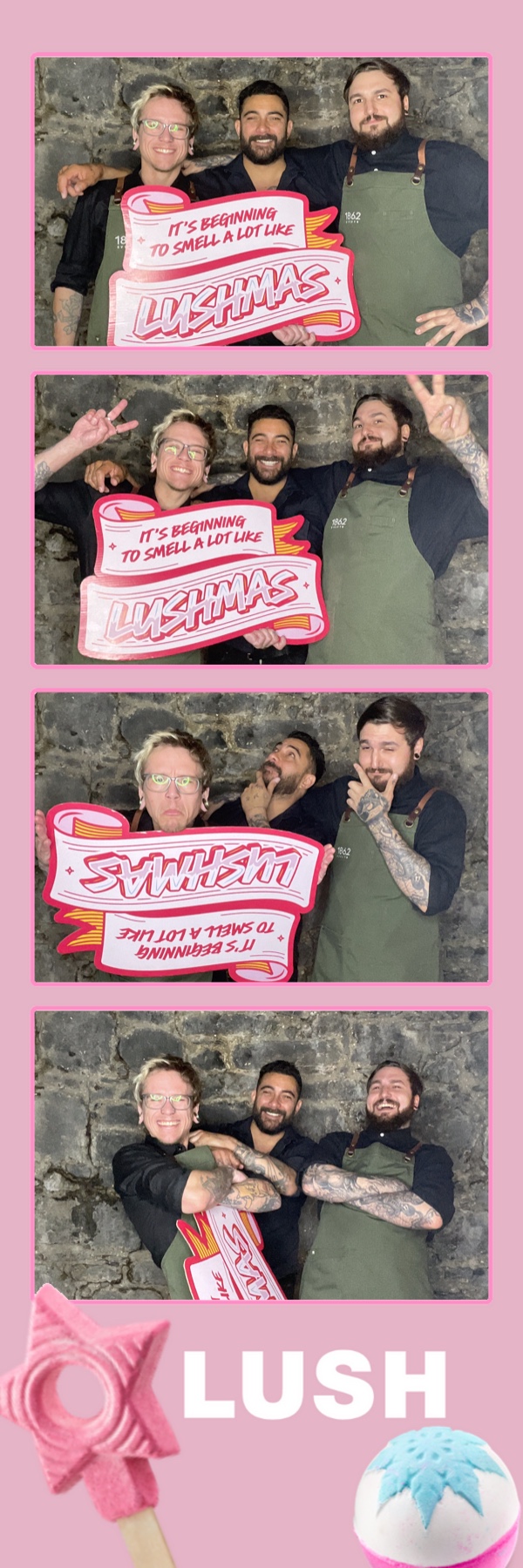 Lush Christmas PR Event | View more photos from the event at gallery.photobooth.co.nz/u/SelfieCentral/Lush-Christmas-PR-Event