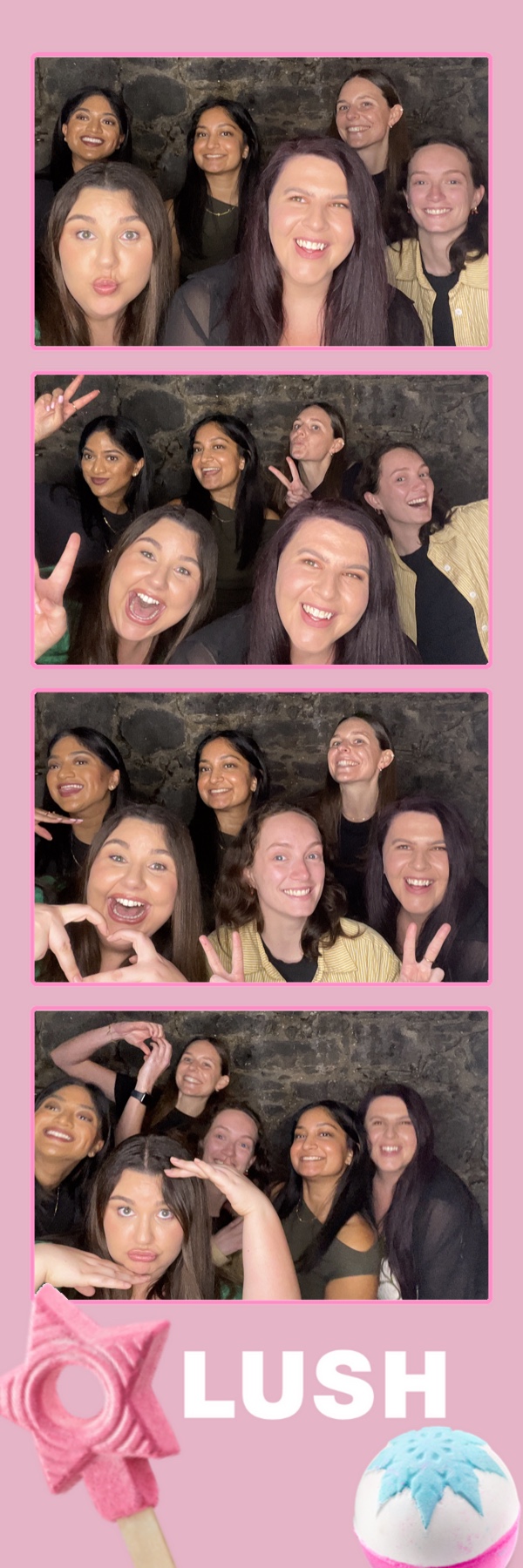 Lush Christmas PR Event | View more photos from the event at gallery.photobooth.co.nz/u/SelfieCentral/Lush-Christmas-PR-Event