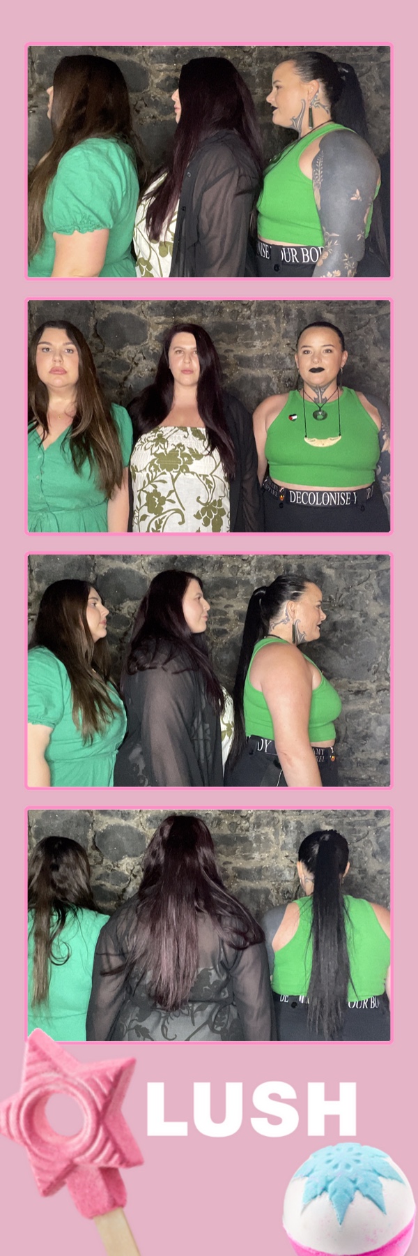 Lush Christmas PR Event | View more photos from the event at gallery.photobooth.co.nz/u/SelfieCentral/Lush-Christmas-PR-Event