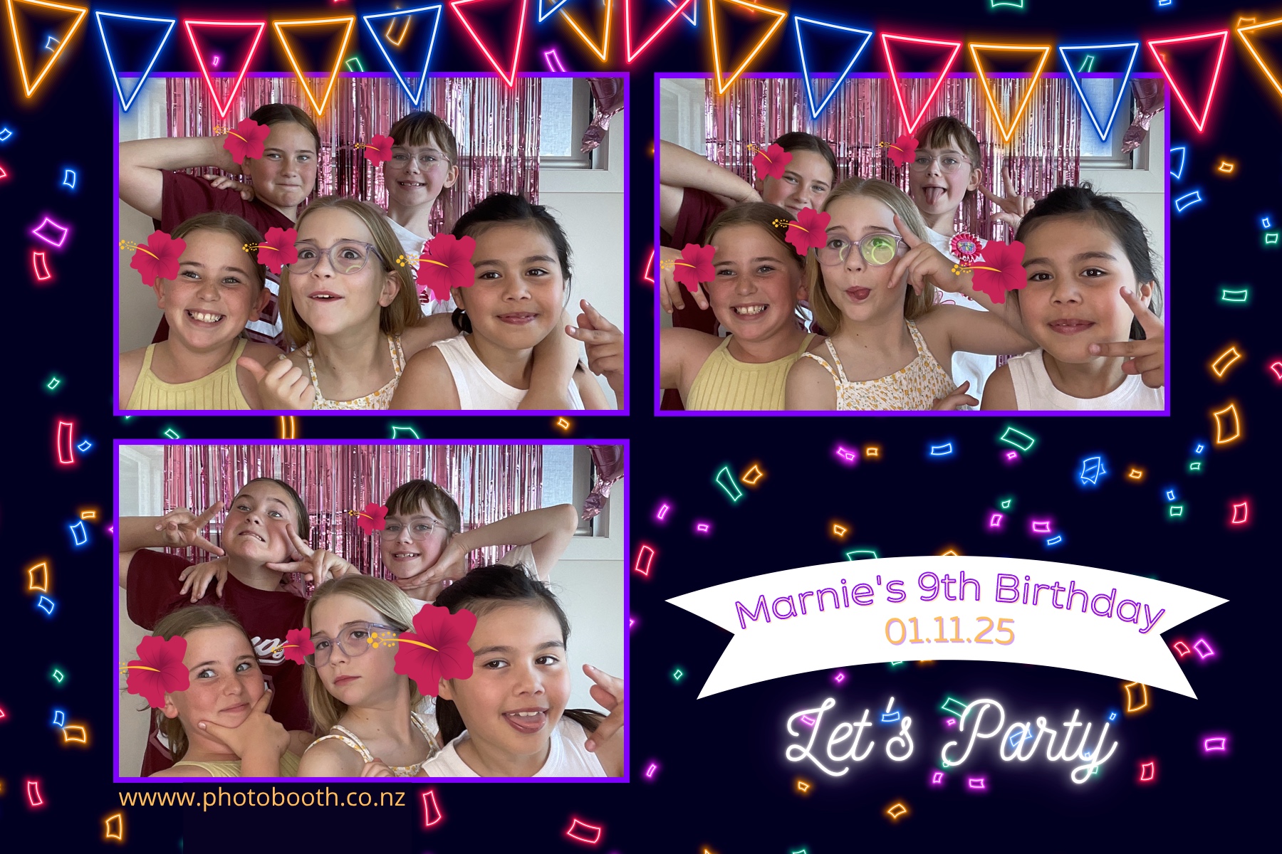 Marnie's 9th Birthday | View more photos from the event at gallery.photobooth.co.nz/u/SelfieCentral/Marnies-9th-Birthday