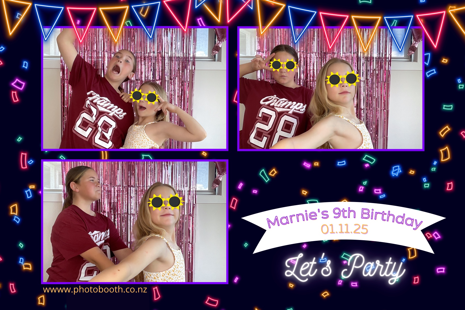 Marnie's 9th Birthday | View more photos from the event at gallery.photobooth.co.nz/u/SelfieCentral/Marnies-9th-Birthday