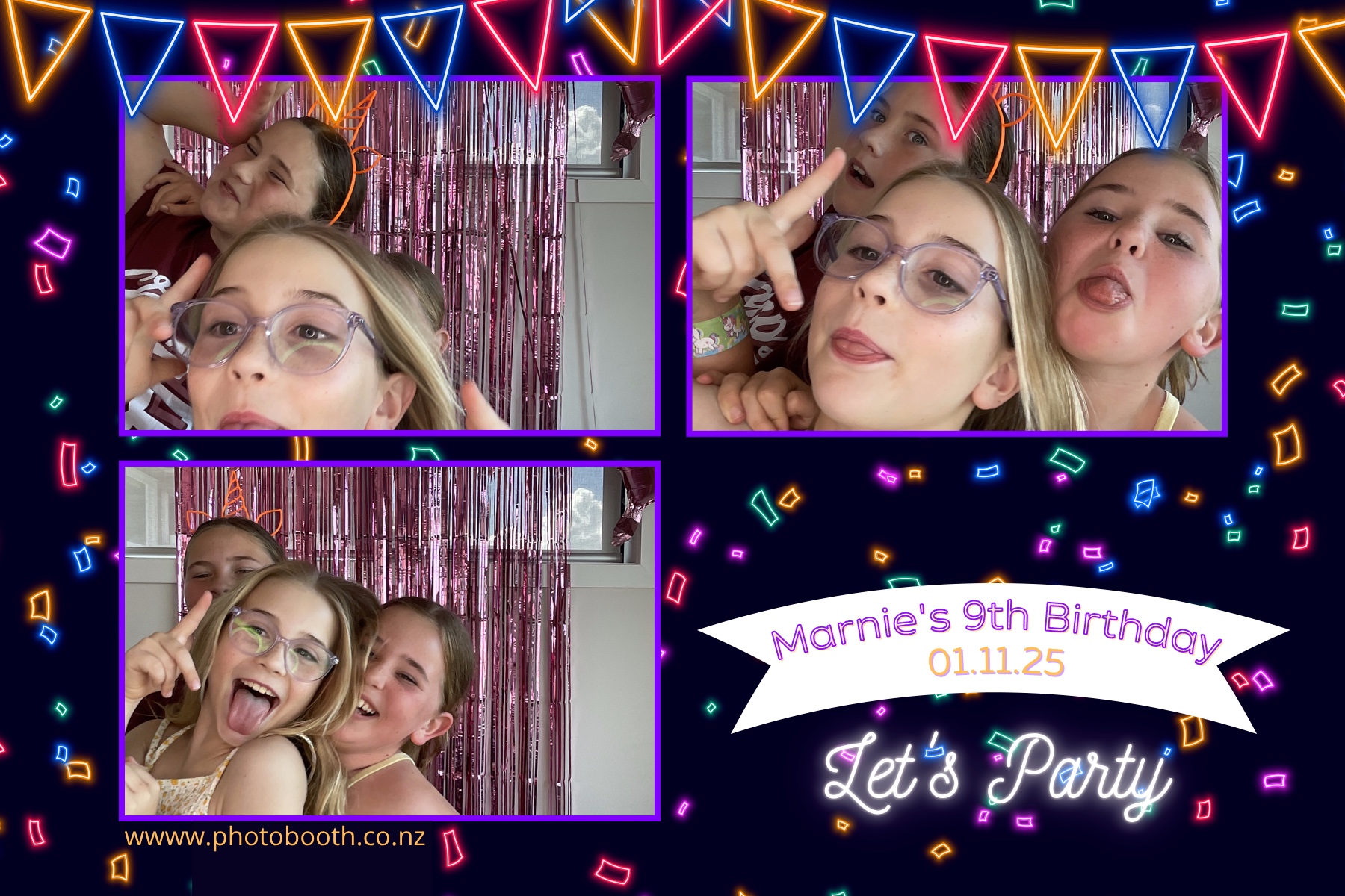 Marnie's 9th Birthday | View more photos from the event at gallery.photobooth.co.nz/u/SelfieCentral/Marnies-9th-Birthday