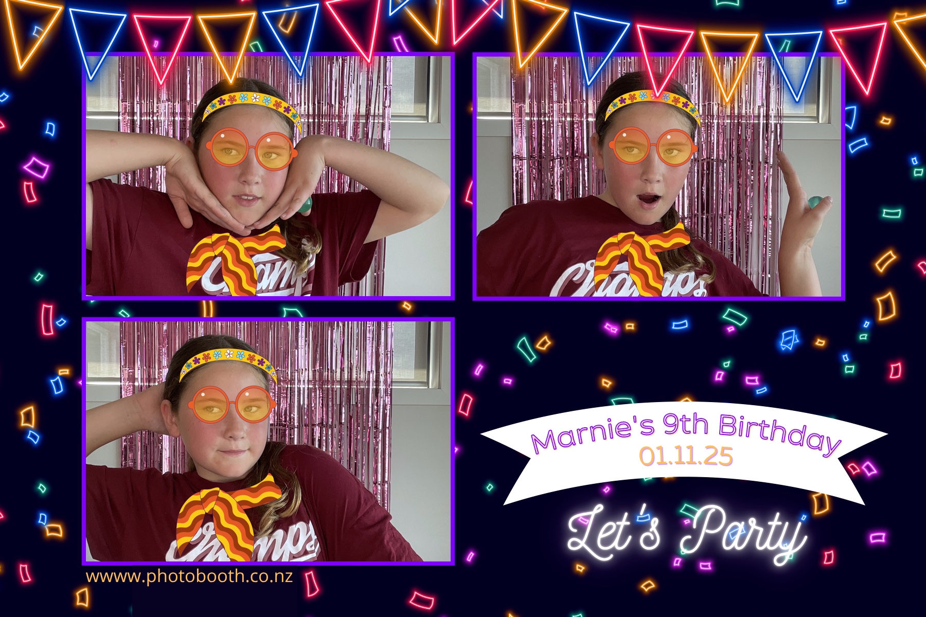 Marnie's 9th Birthday | View more photos from the event at gallery.photobooth.co.nz/u/SelfieCentral/Marnies-9th-Birthday