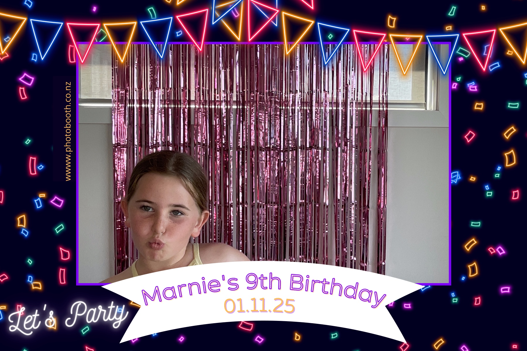 Marnie's 9th Birthday | View more photos from the event at gallery.photobooth.co.nz/u/SelfieCentral/Marnies-9th-Birthday