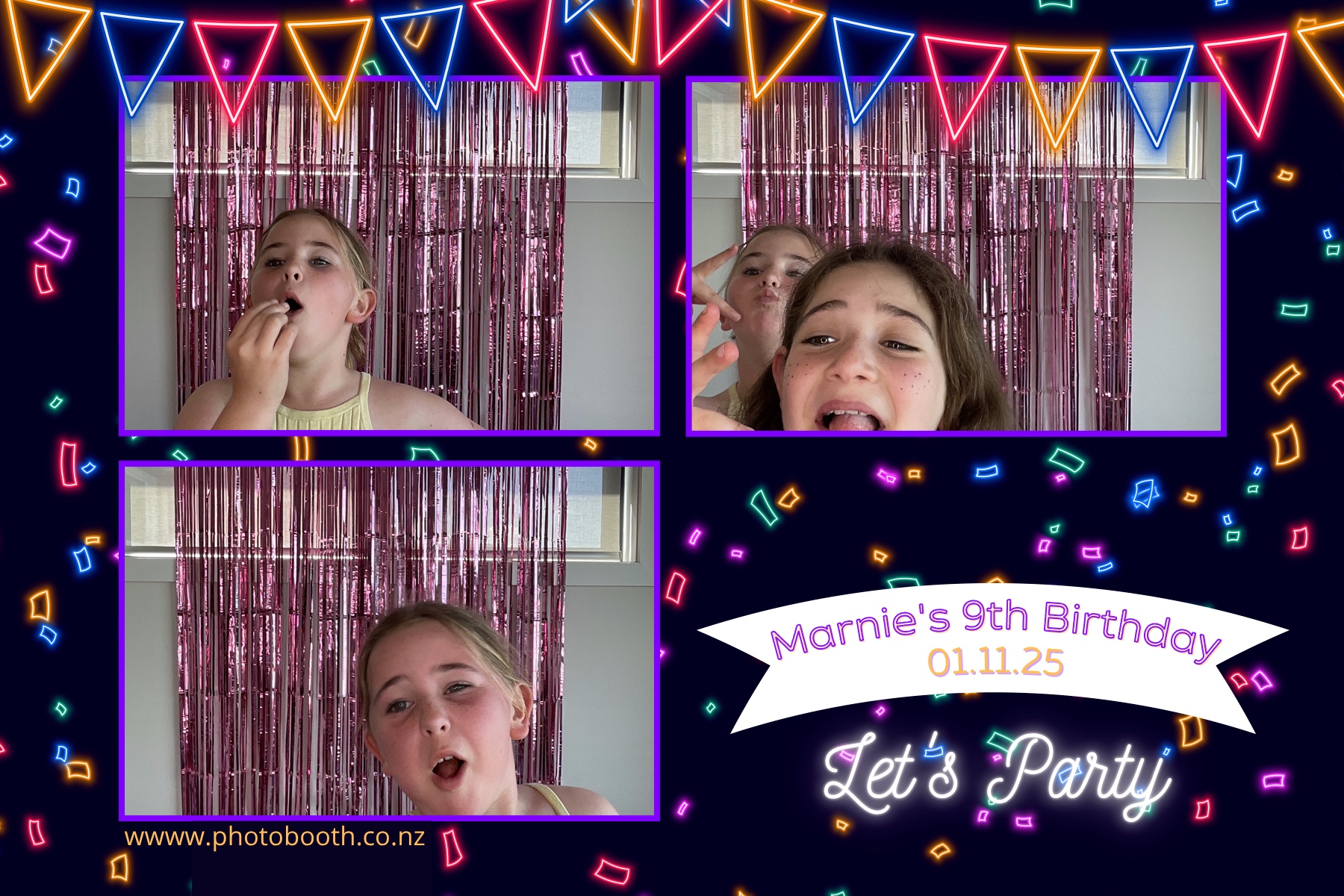 Marnie's 9th Birthday | View more photos from the event at gallery.photobooth.co.nz/u/SelfieCentral/Marnies-9th-Birthday