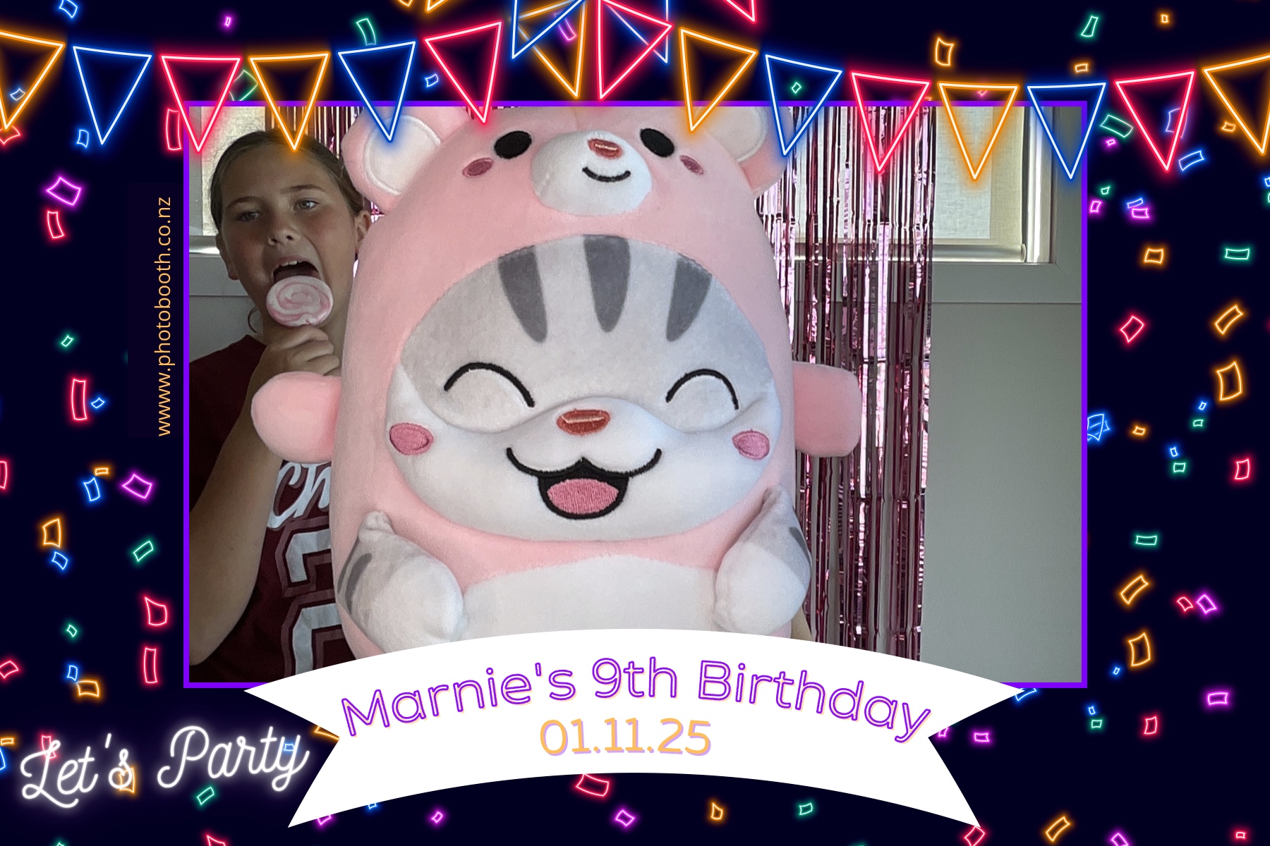 Marnie's 9th Birthday | View more photos from the event at gallery.photobooth.co.nz/u/SelfieCentral/Marnies-9th-Birthday