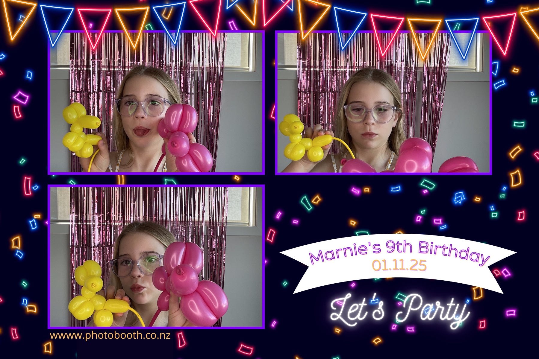 Marnie's 9th Birthday | View more photos from the event at gallery.photobooth.co.nz/u/SelfieCentral/Marnies-9th-Birthday