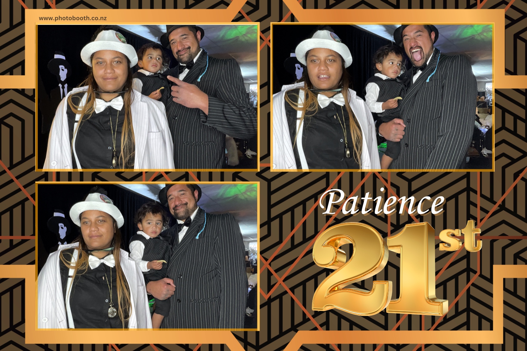 Patience Great Gatsby 21st | View more photos from the event at gallery.photobooth.co.nz/u/SelfieCentral/Patience-Great-Gatsby-21st