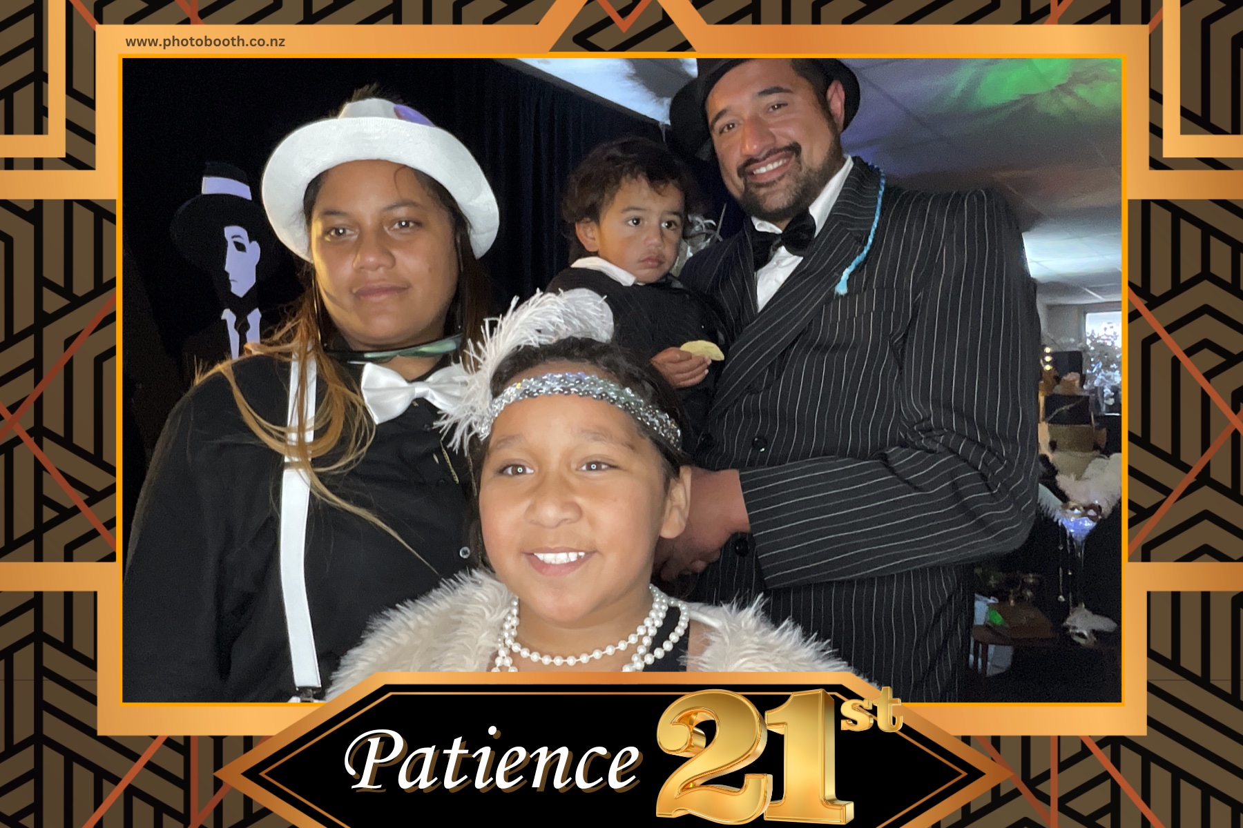 Patience Great Gatsby 21st | View more photos from the event at gallery.photobooth.co.nz/u/SelfieCentral/Patience-Great-Gatsby-21st