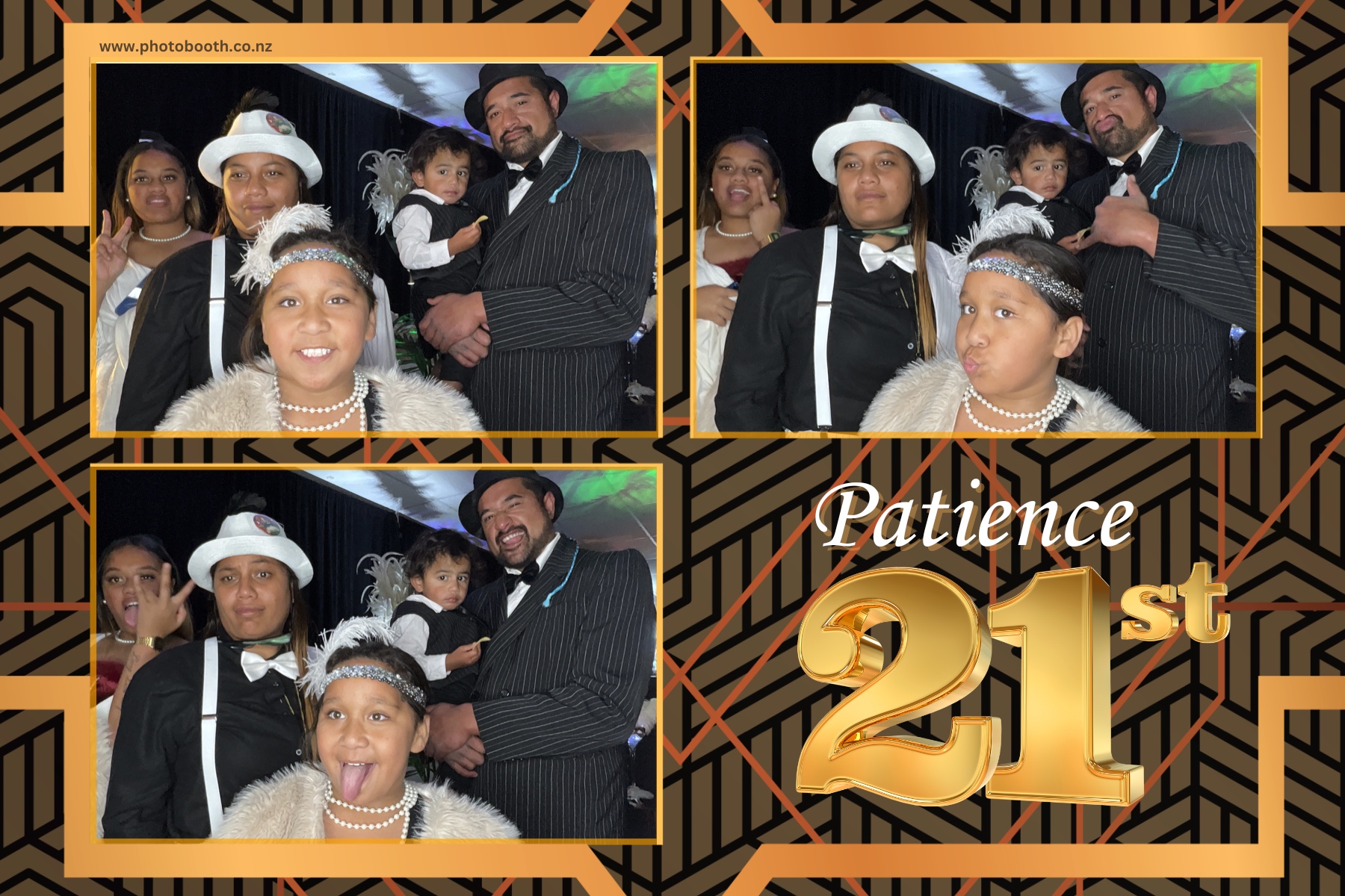 Patience Great Gatsby 21st | View more photos from the event at gallery.photobooth.co.nz/u/SelfieCentral/Patience-Great-Gatsby-21st