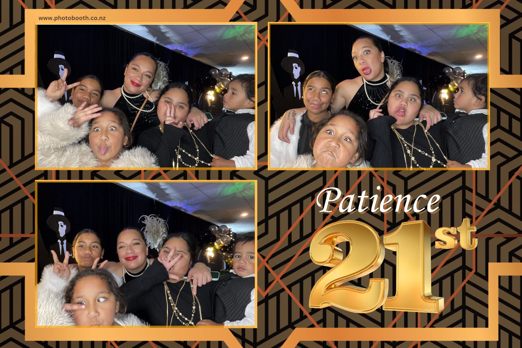 Patience Great Gatsby 21st | View more photos from the event at gallery.photobooth.co.nz/u/SelfieCentral/Patience-Great-Gatsby-21st