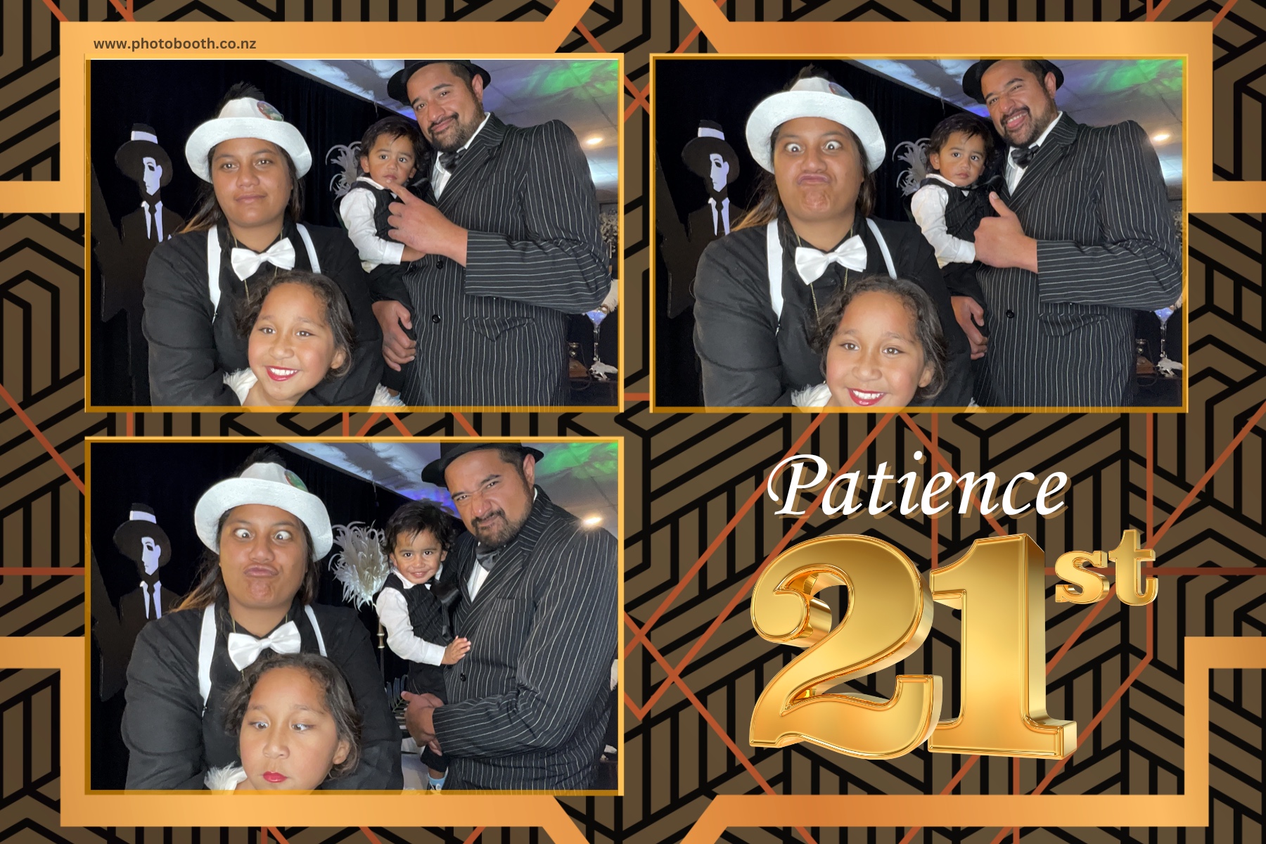 Patience Great Gatsby 21st | View more photos from the event at gallery.photobooth.co.nz/u/SelfieCentral/Patience-Great-Gatsby-21st