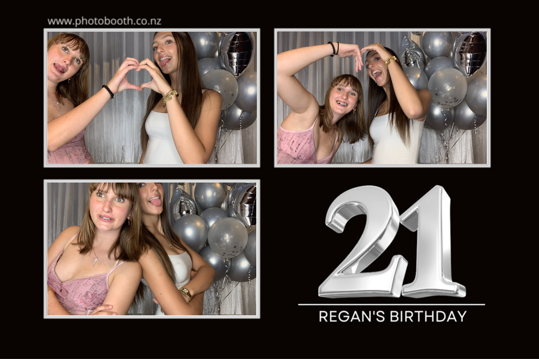 Regan's 21st | View more photos from the event at gallery.photobooth.co.nz/u/SelfieCentral/Regans-21st