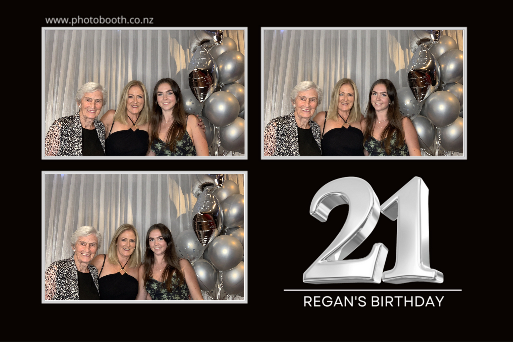 Regan's 21st | View more photos from the event at gallery.photobooth.co.nz/u/SelfieCentral/Regans-21st