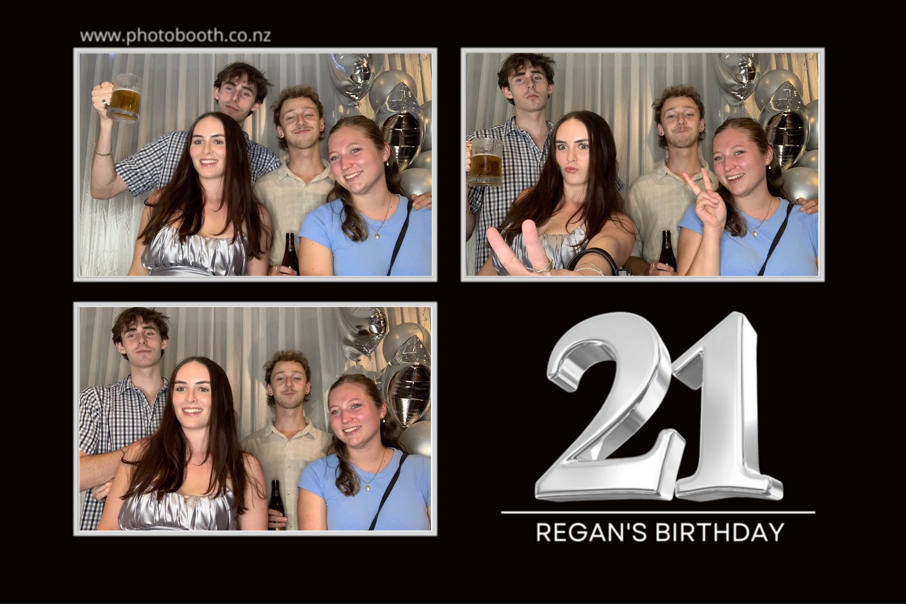 Regan's 21st | View more photos from the event at gallery.photobooth.co.nz/u/SelfieCentral/Regans-21st