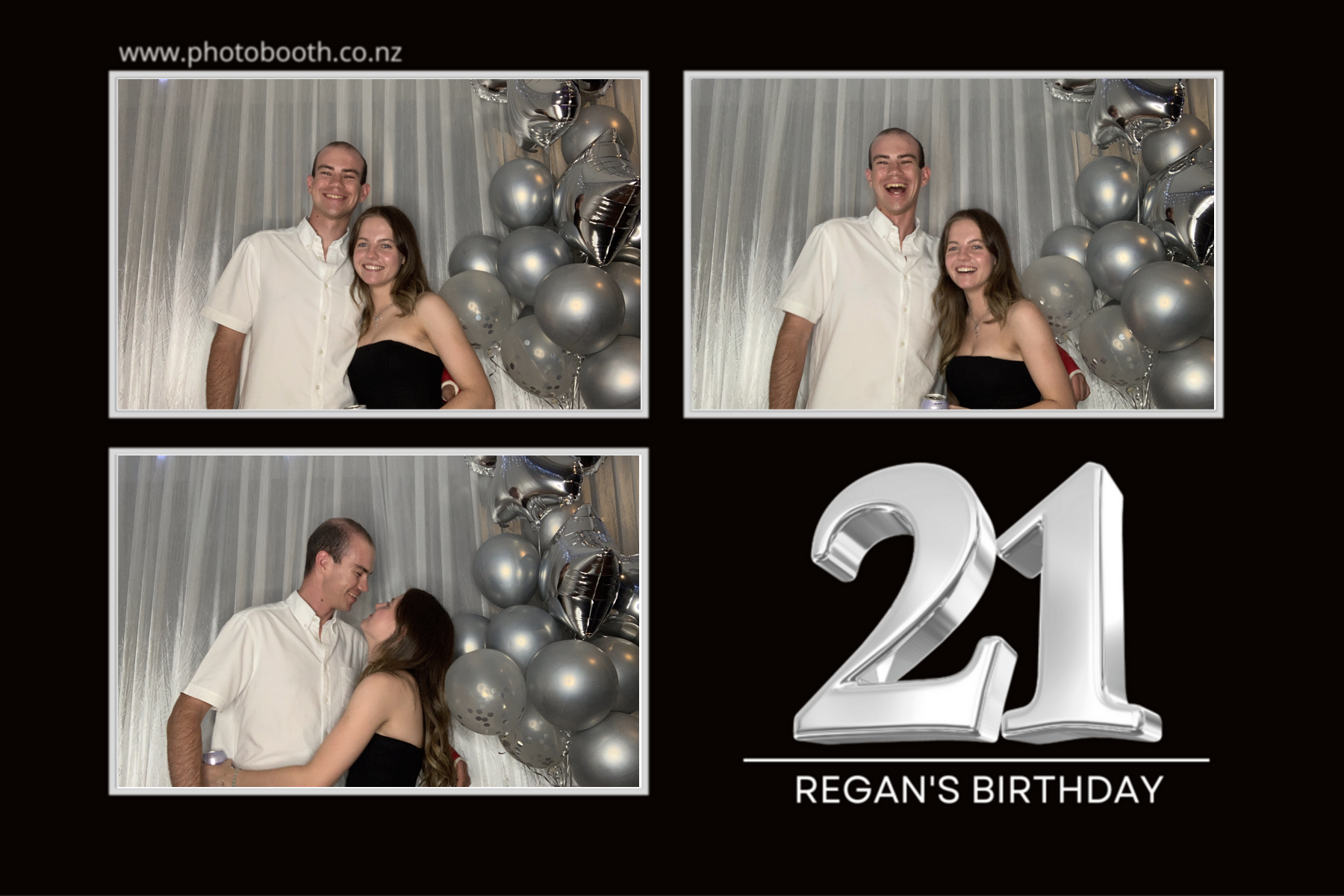 Regan's 21st | View more photos from the event at gallery.photobooth.co.nz/u/SelfieCentral/Regans-21st