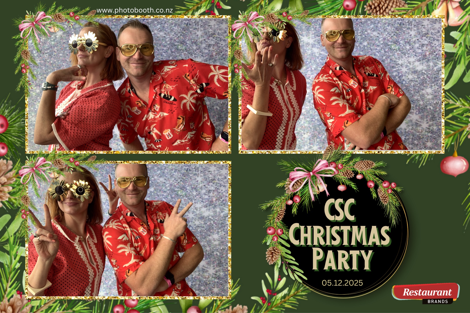 Restaurant Brands Christmas Party | View more photos from the event at gallery.photobooth.co.nz/u/SelfieCentral/Restaurant-Brands-Christmas-Party