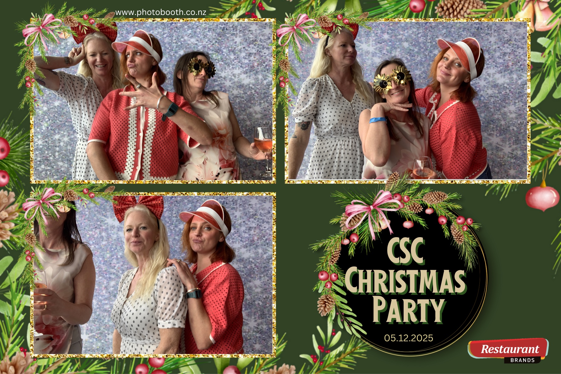 Restaurant Brands Christmas Party | View more photos from the event at gallery.photobooth.co.nz/u/SelfieCentral/Restaurant-Brands-Christmas-Party