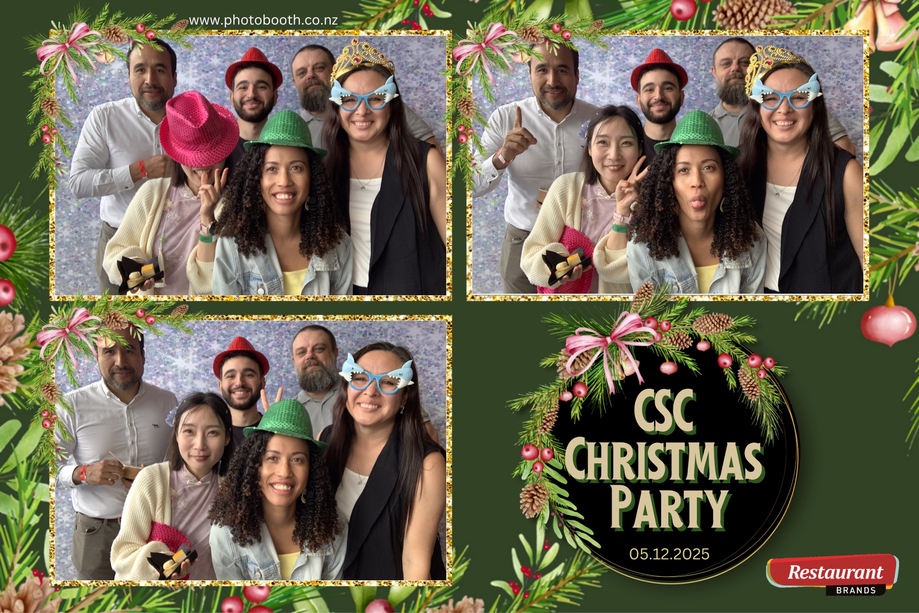 Restaurant Brands Christmas Party | View more photos from the event at gallery.photobooth.co.nz/u/SelfieCentral/Restaurant-Brands-Christmas-Party