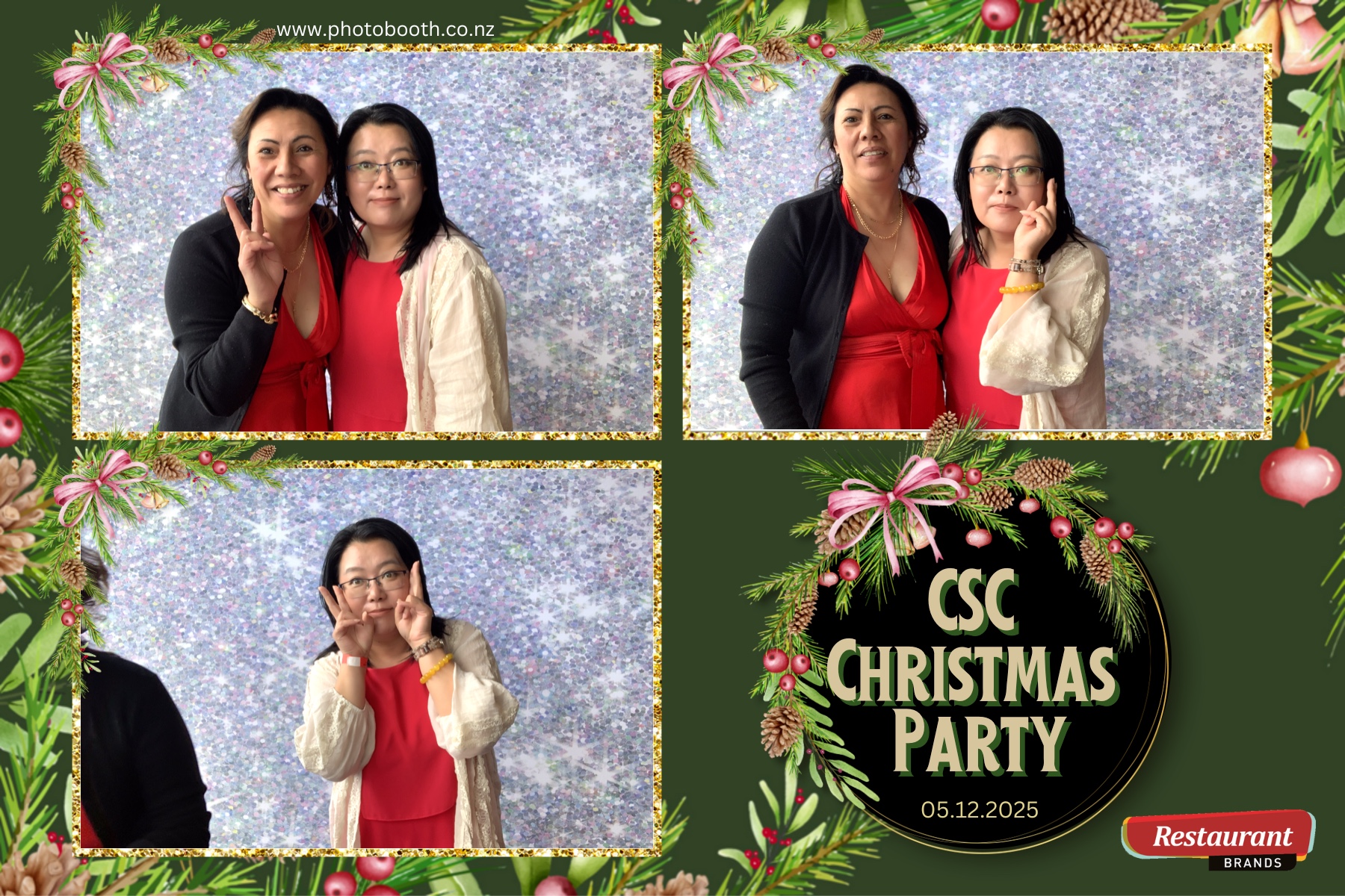 Restaurant Brands Christmas Party | View more photos from the event at gallery.photobooth.co.nz/u/SelfieCentral/Restaurant-Brands-Christmas-Party