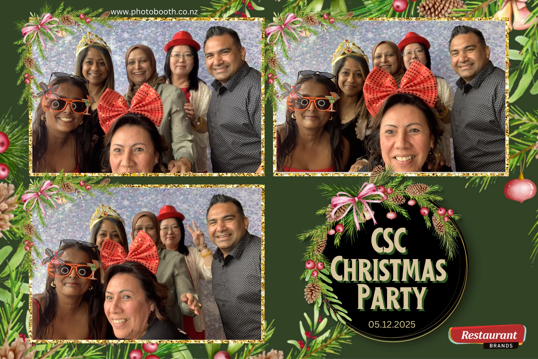 Restaurant Brands Christmas Party | View more photos from the event at gallery.photobooth.co.nz/u/SelfieCentral/Restaurant-Brands-Christmas-Party