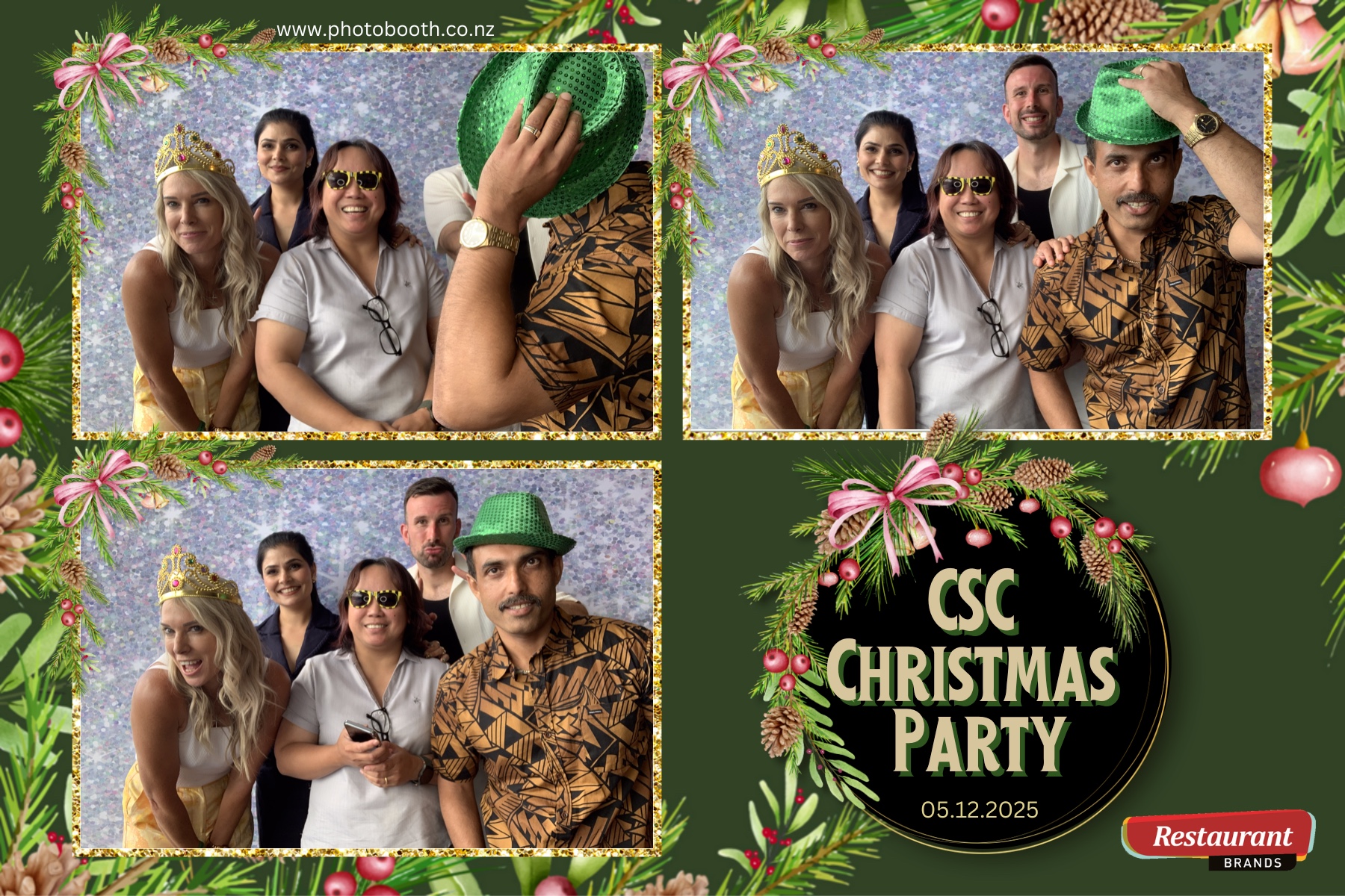 Restaurant Brands Christmas Party | View more photos from the event at gallery.photobooth.co.nz/u/SelfieCentral/Restaurant-Brands-Christmas-Party