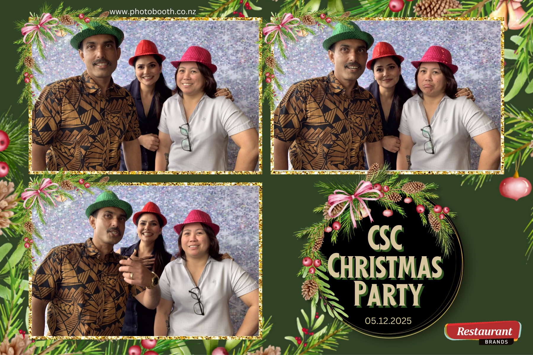 Restaurant Brands Christmas Party | View more photos from the event at gallery.photobooth.co.nz/u/SelfieCentral/Restaurant-Brands-Christmas-Party