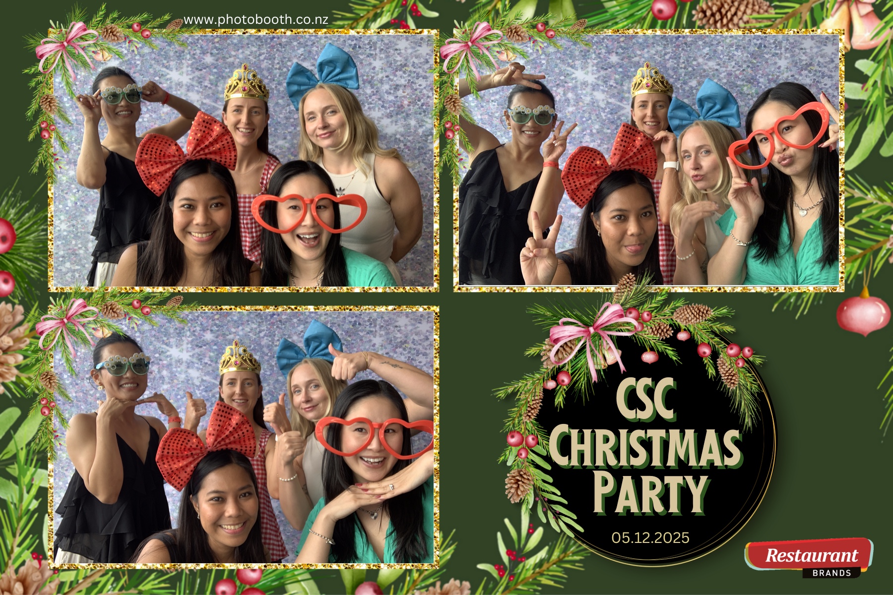 Restaurant Brands Christmas Party | View more photos from the event at gallery.photobooth.co.nz/u/SelfieCentral/Restaurant-Brands-Christmas-Party