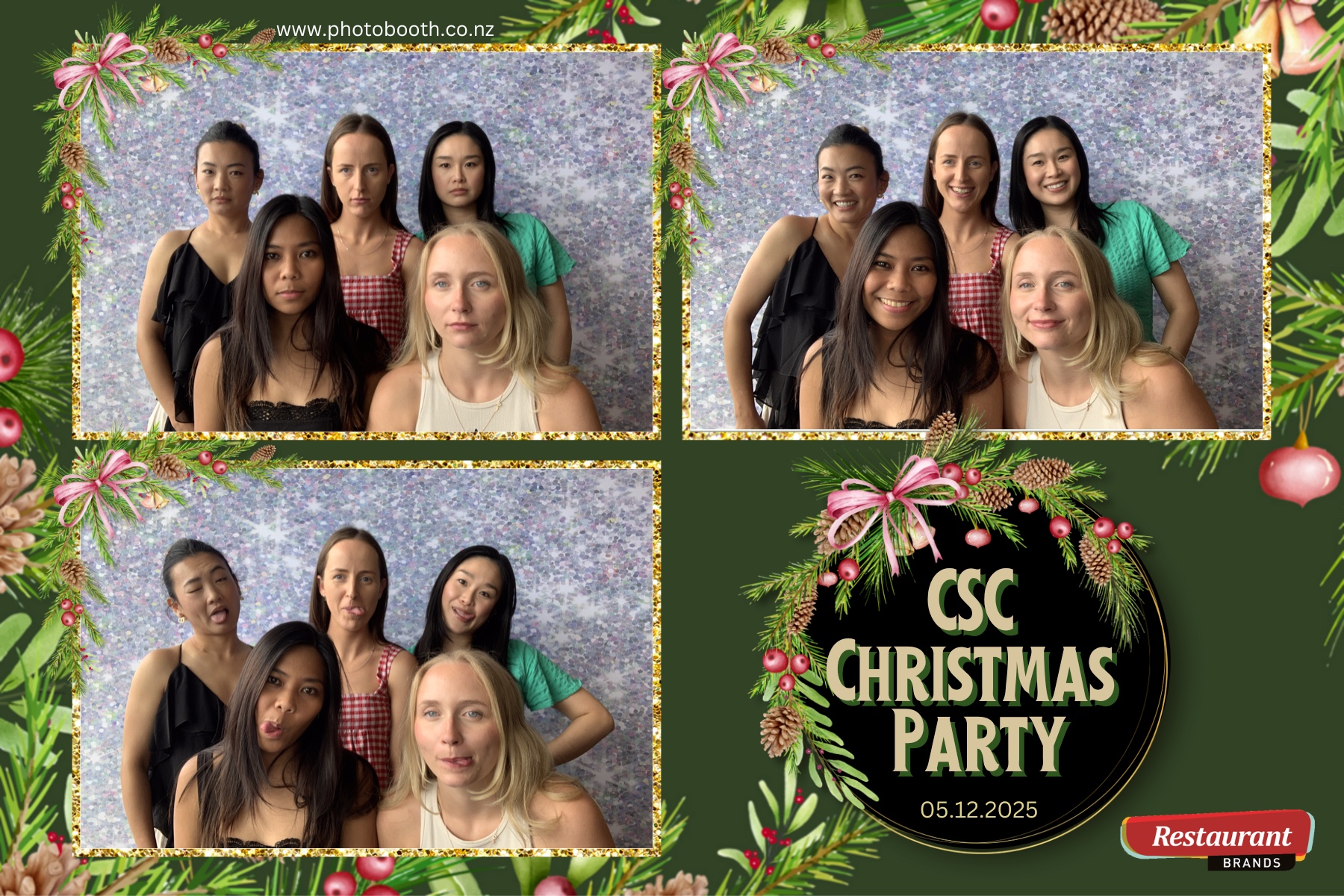 Restaurant Brands Christmas Party | View more photos from the event at gallery.photobooth.co.nz/u/SelfieCentral/Restaurant-Brands-Christmas-Party