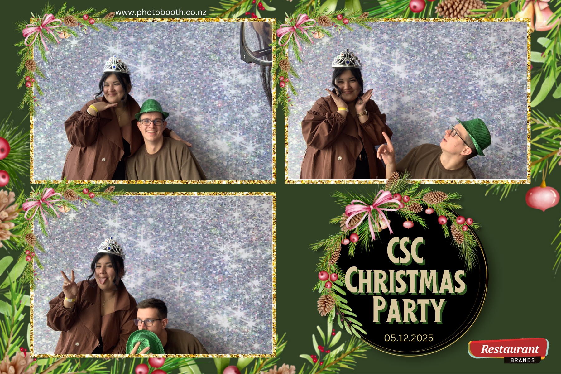 Restaurant Brands Christmas Party | View more photos from the event at gallery.photobooth.co.nz/u/SelfieCentral/Restaurant-Brands-Christmas-Party