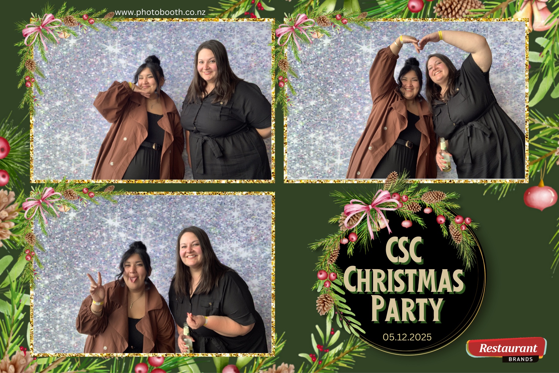 Restaurant Brands Christmas Party | View more photos from the event at gallery.photobooth.co.nz/u/SelfieCentral/Restaurant-Brands-Christmas-Party