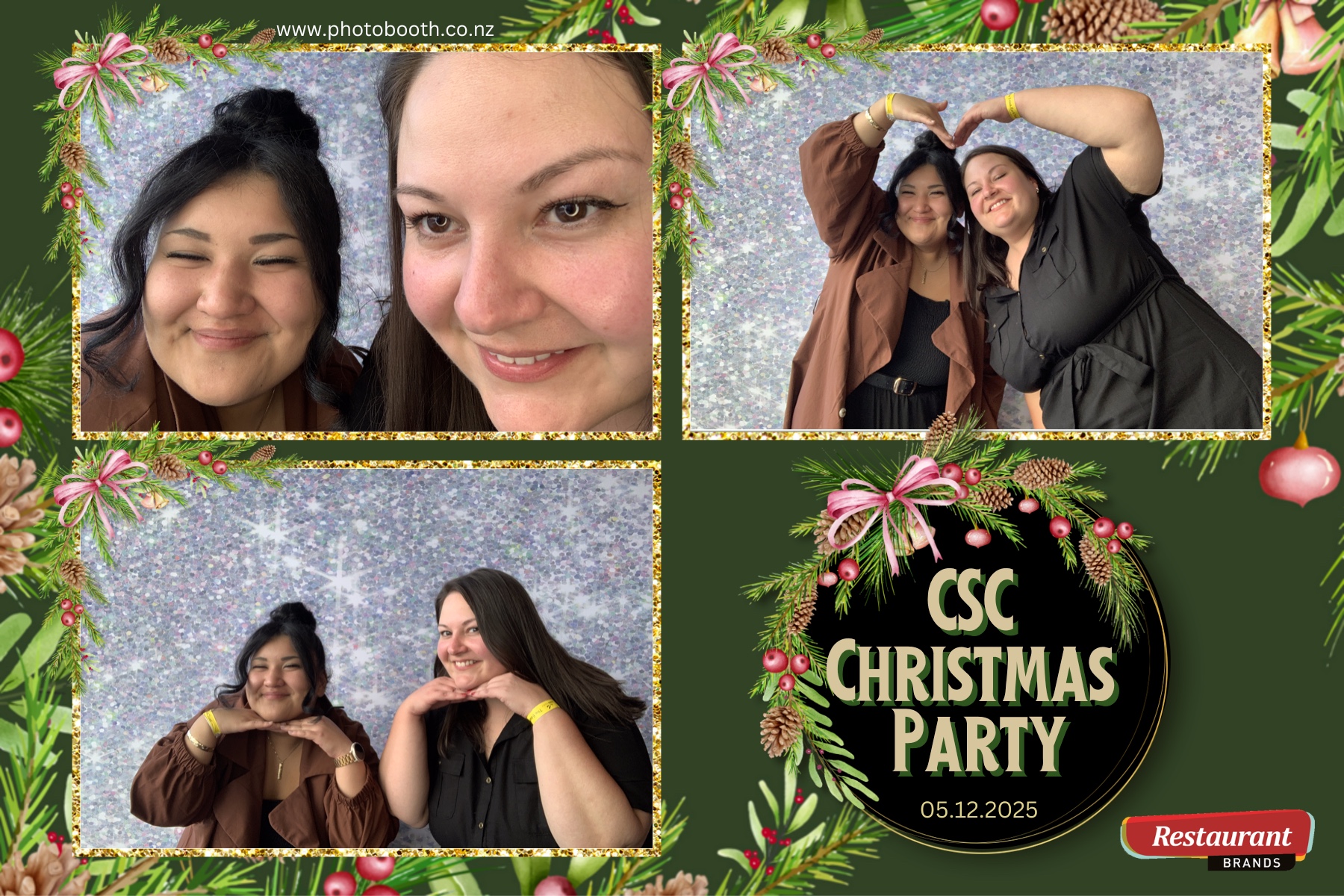 Restaurant Brands Christmas Party | View more photos from the event at gallery.photobooth.co.nz/u/SelfieCentral/Restaurant-Brands-Christmas-Party