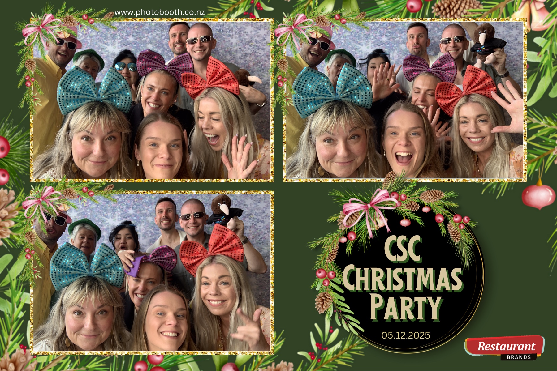 Restaurant Brands Christmas Party | View more photos from the event at gallery.photobooth.co.nz/u/SelfieCentral/Restaurant-Brands-Christmas-Party