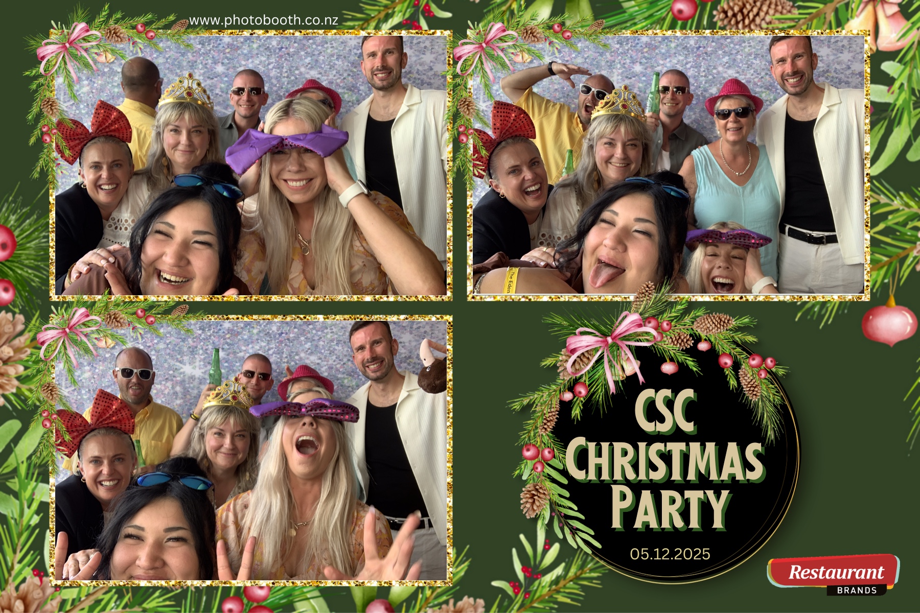 Restaurant Brands Christmas Party | View more photos from the event at gallery.photobooth.co.nz/u/SelfieCentral/Restaurant-Brands-Christmas-Party