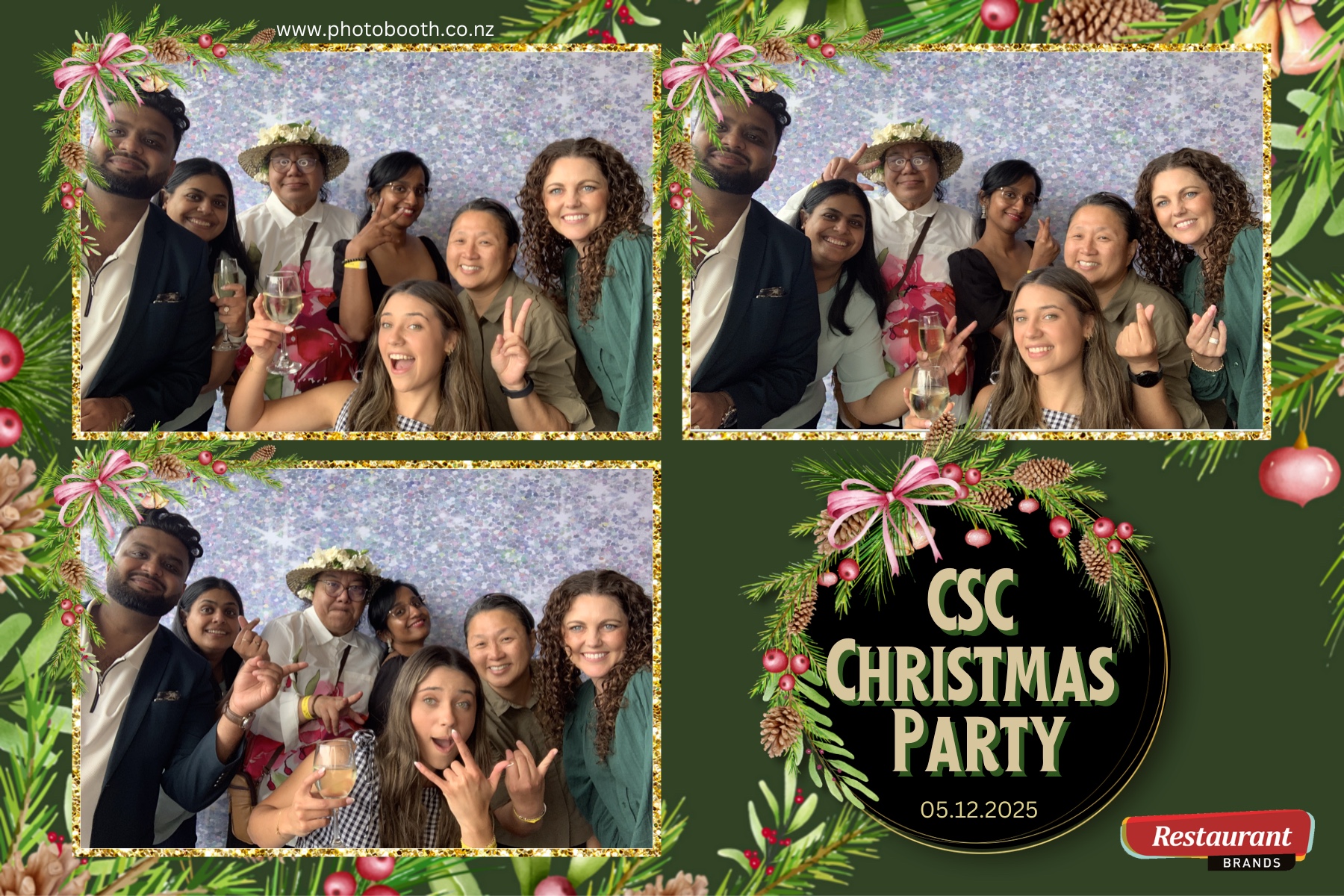 Restaurant Brands Christmas Party | View more photos from the event at gallery.photobooth.co.nz/u/SelfieCentral/Restaurant-Brands-Christmas-Party