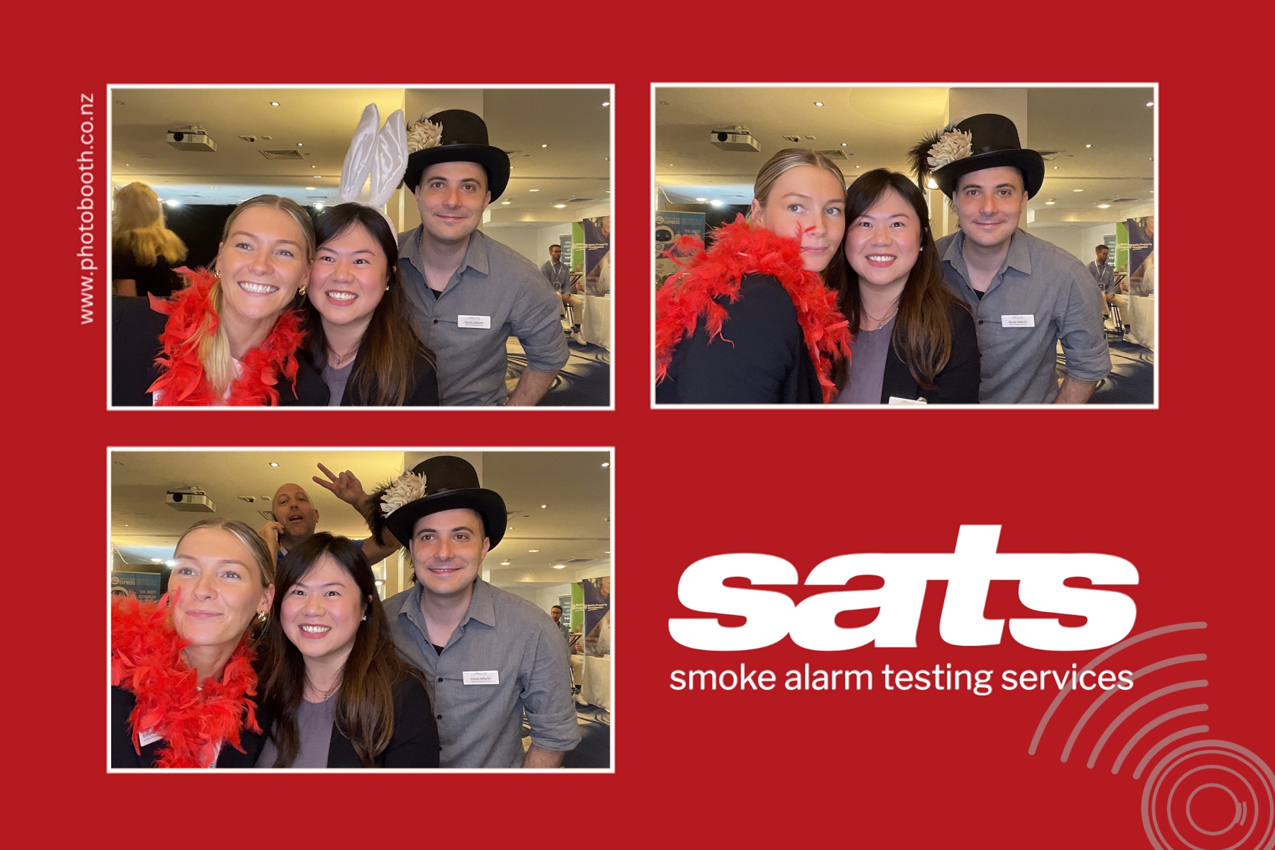 SATS | View more photos from the event at gallery.photobooth.co.nz/u/SelfieCentral/SATS