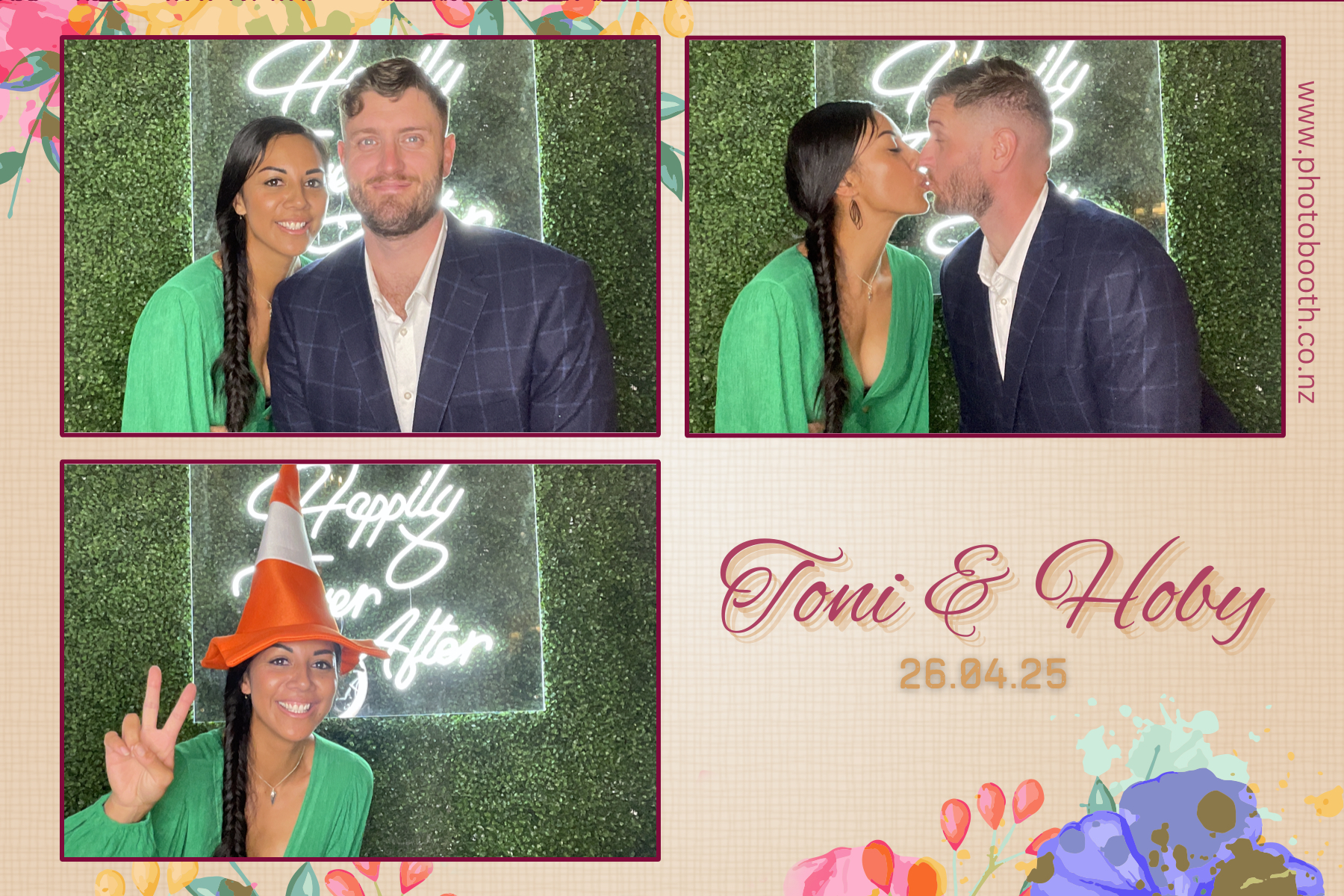 Toni & Hoby's Wedding | View more photos from the event at gallery.photobooth.co.nz/u/SelfieCentral/Toni-Hobys-Wedding
