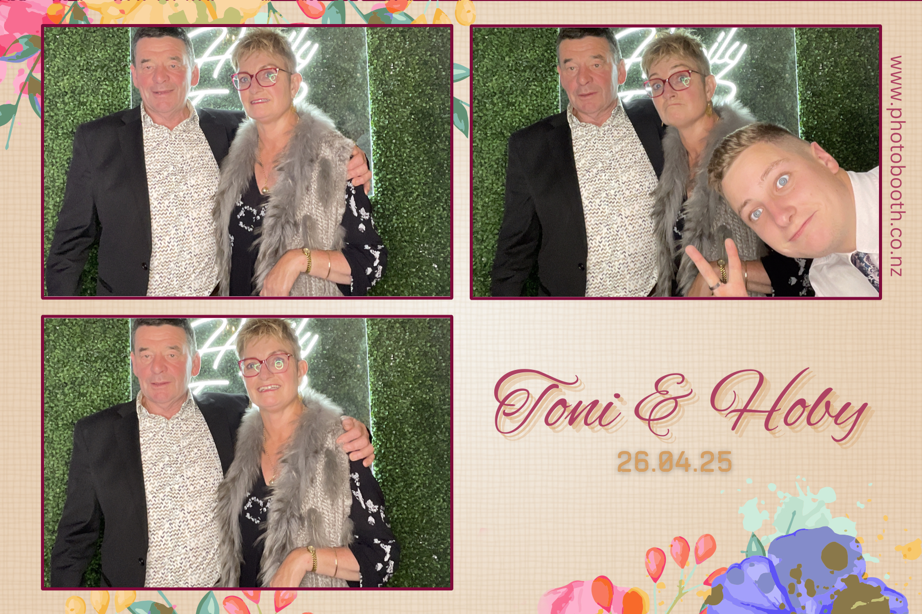 Toni & Hoby's Wedding | View more photos from the event at gallery.photobooth.co.nz/u/SelfieCentral/Toni-Hobys-Wedding